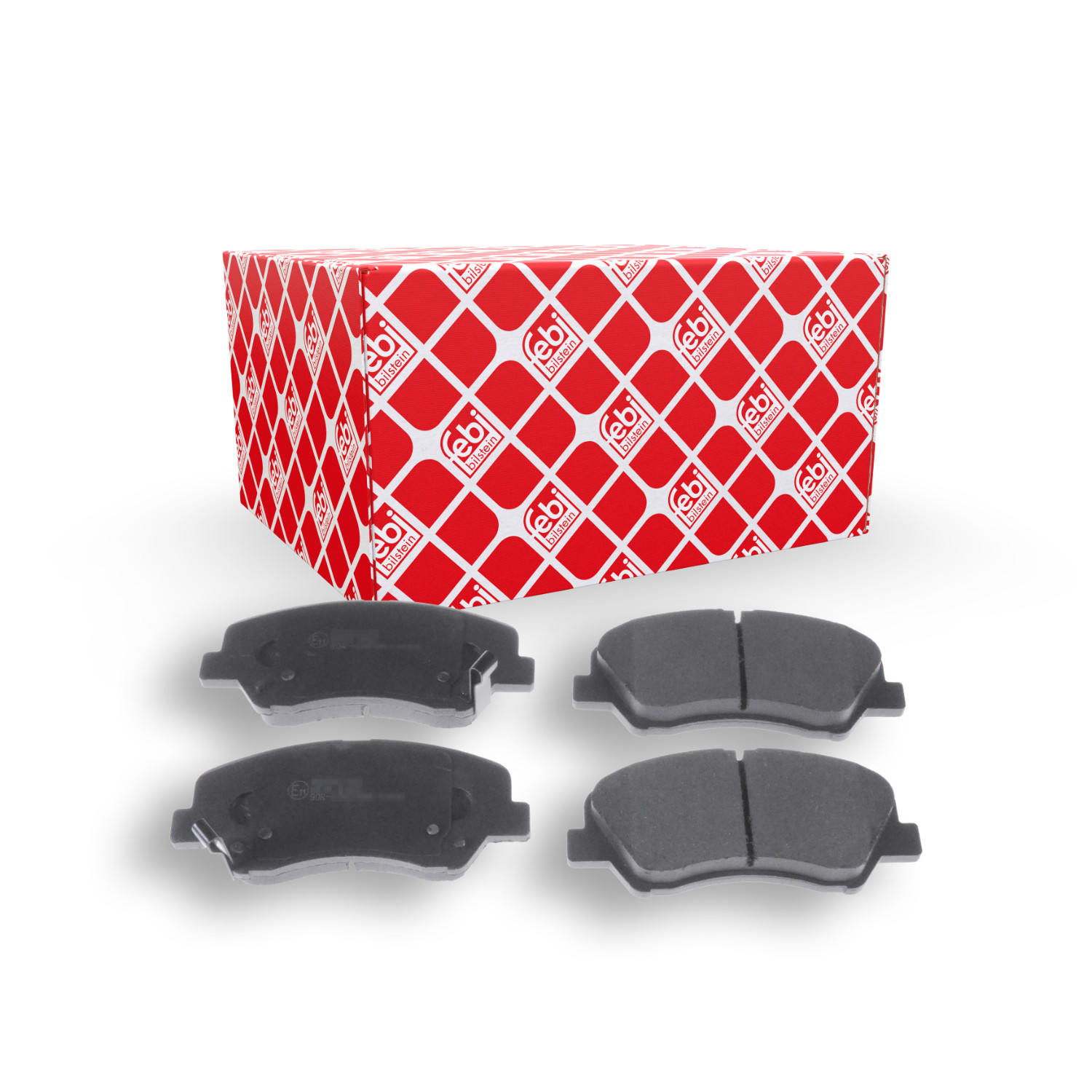 FEBI BILSTEIN Bremsbelagsatz, Scheibenbremse 116280 f&uuml;r HYUNDAI KIA, Vorderachse