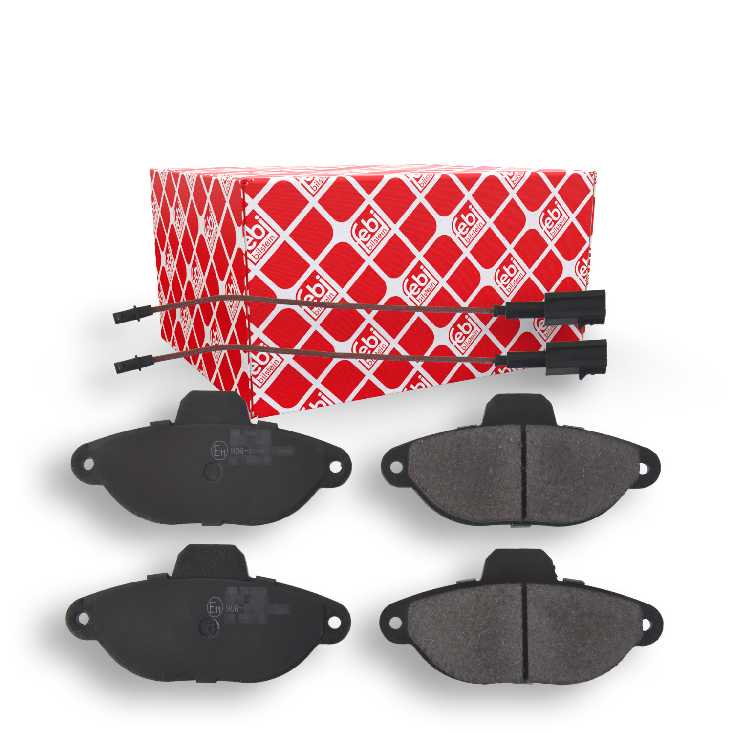 FEBI BILSTEIN Bremsbelagsatz, Scheibenbremse 16084 f&uuml;r FIAT FORD LANCIA