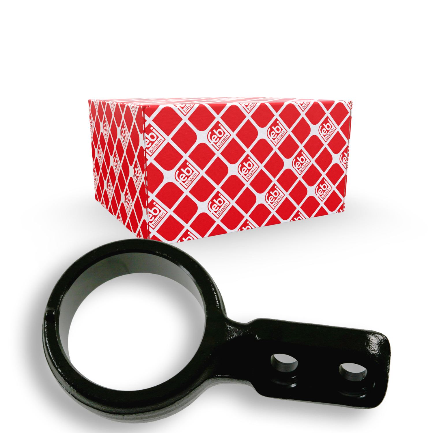 FEBI BILSTEIN Halter, Querlenkerlagerung 21461 f&uuml;r BMW, Vorderachse links, unten