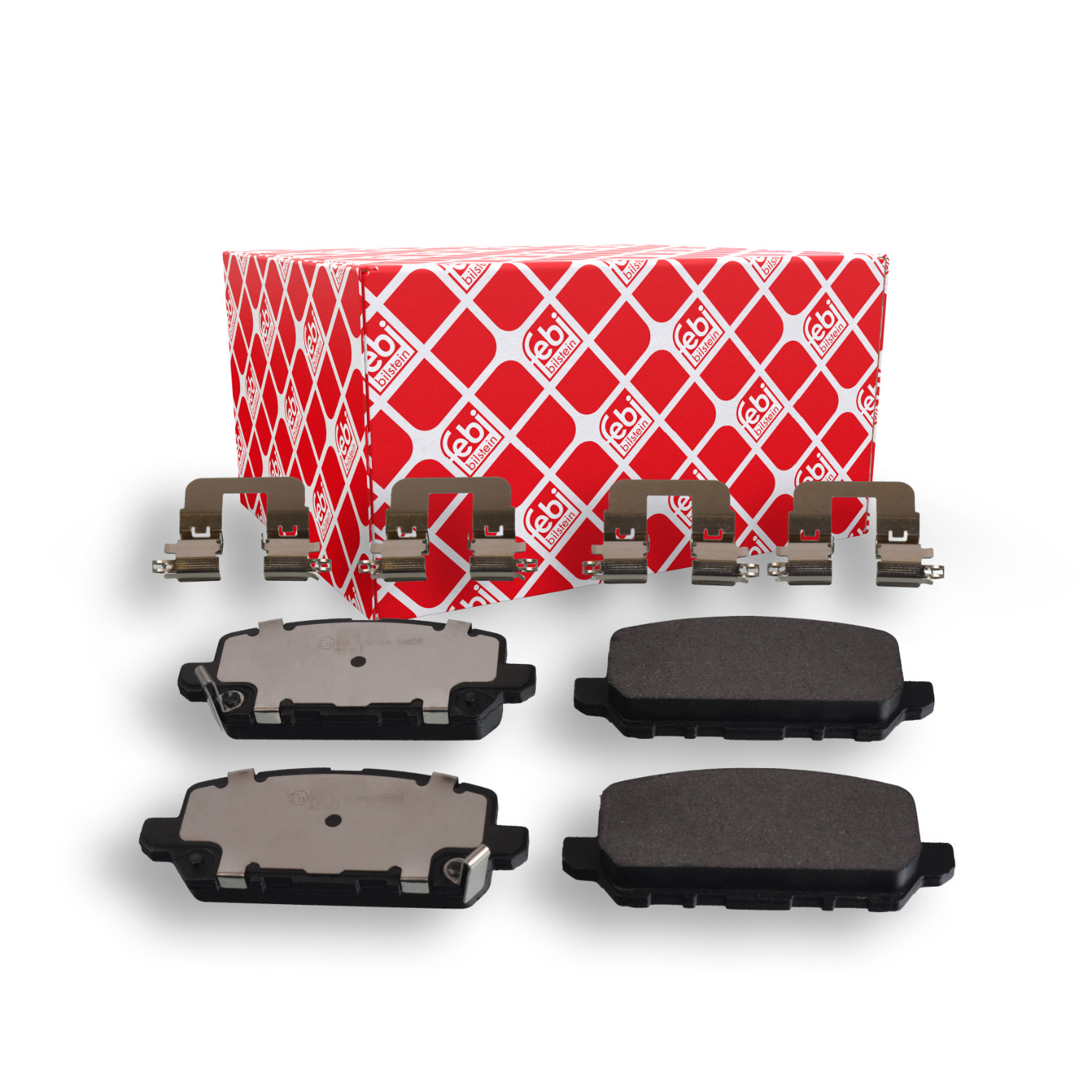 FEBI BILSTEIN Bremsbelagsatz, Scheibenbremse 116406 f&uuml;r HONDA, Hinterachse