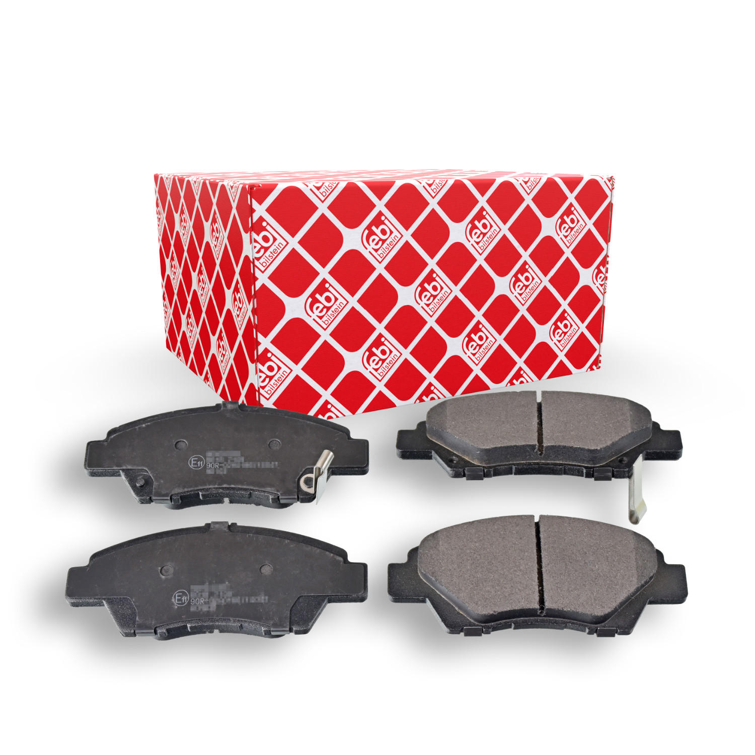 FEBI BILSTEIN Bremsbelagsatz, Scheibenbremse 116281 f&uuml;r HONDA, Vorderachse