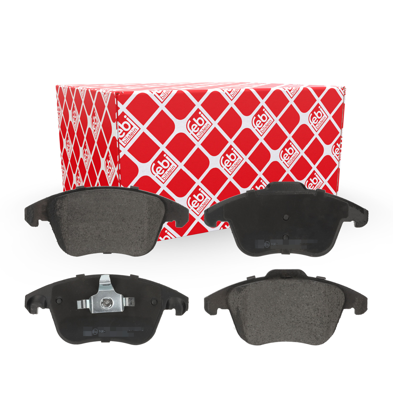 FEBI BILSTEIN Bremsbelagsatz, Scheibenbremse 16850 f&uuml;r CITRO&Euml;N PEUGEOT