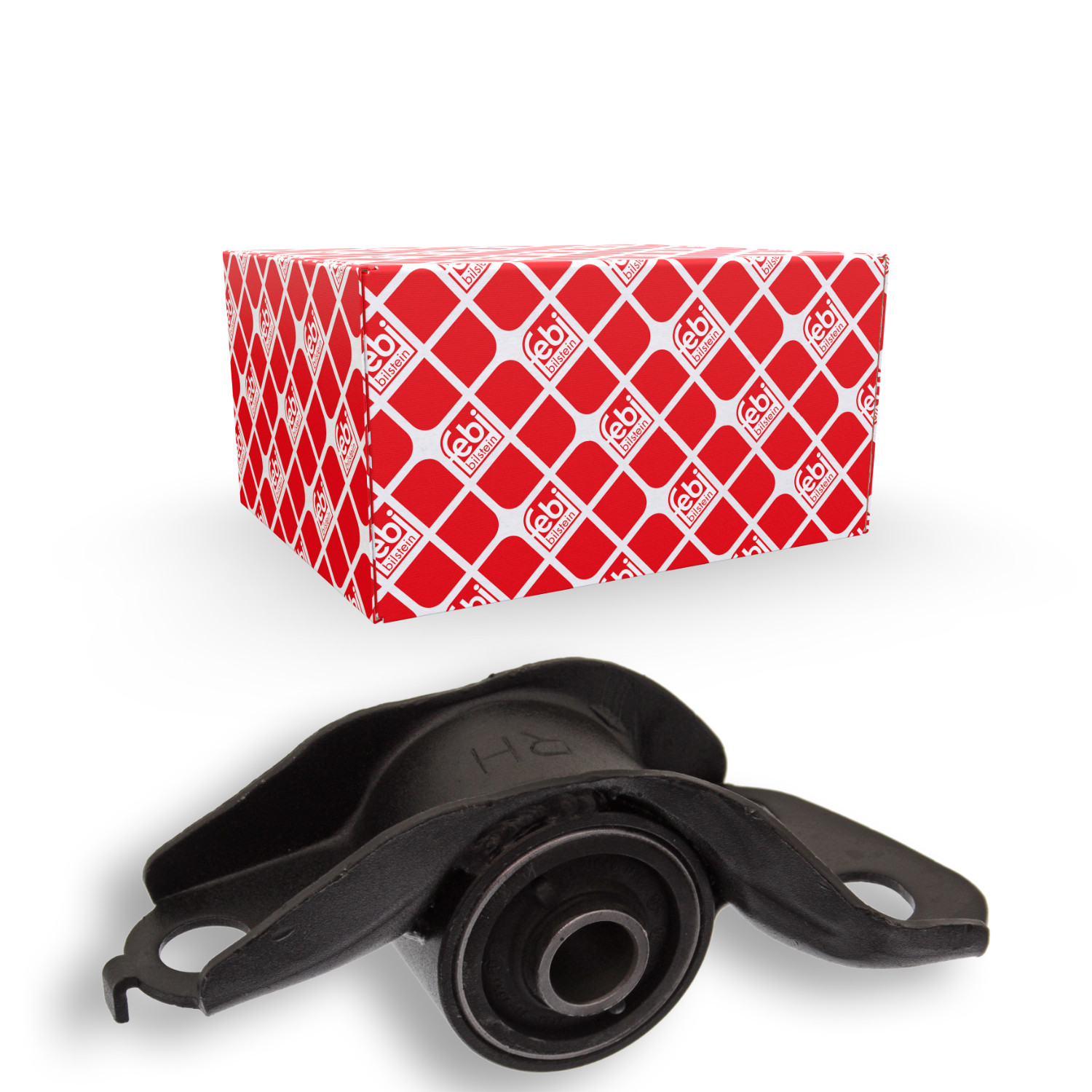 FEBI BILSTEIN Lagerung, Lenker 42344 f&uuml;r MAZDA, Vorderachse unten, hinten rechts