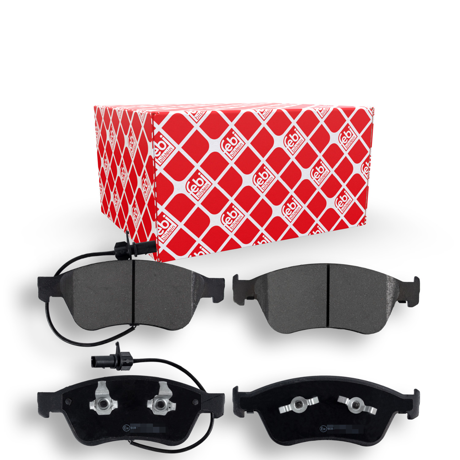 Bremsbelagsatz, Scheibenbremse FEBI BILSTEIN 16526 f&uuml;r AUDI VW, Vorderachse