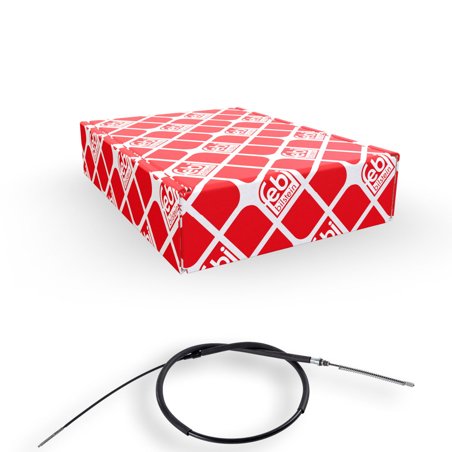 FEBI BILSTEIN Seilzug, Feststellbremse 109095 f&uuml;r SEAT VW, hinten links