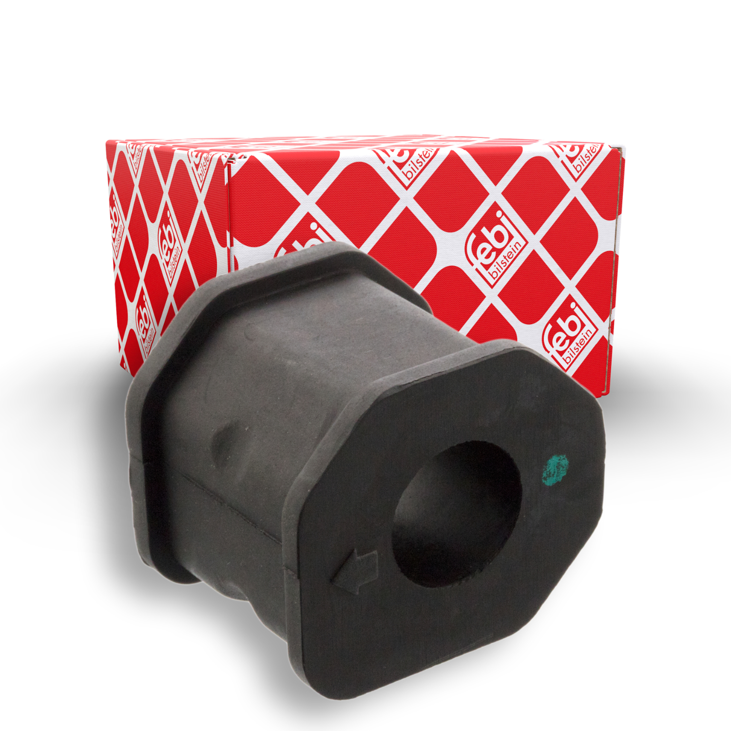 FEBI BILSTEIN Lagerung, Stabilisator 41127 f&uuml;r MITSUBISHI, Vorderachse links