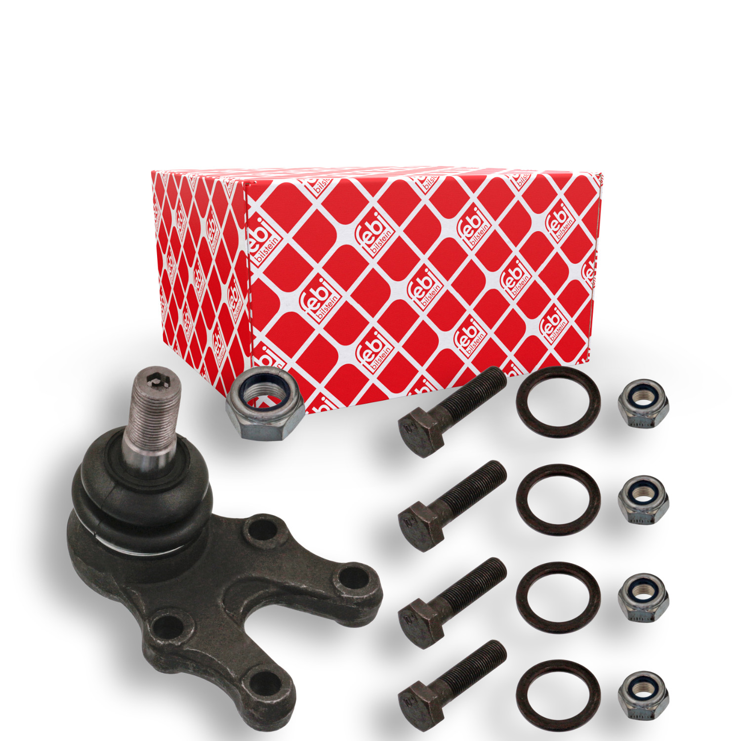 FEBI BILSTEIN Trag-/F&uuml;hrungsgelenk 42610 f&uuml;r NISSAN, Vorderachse links, unten