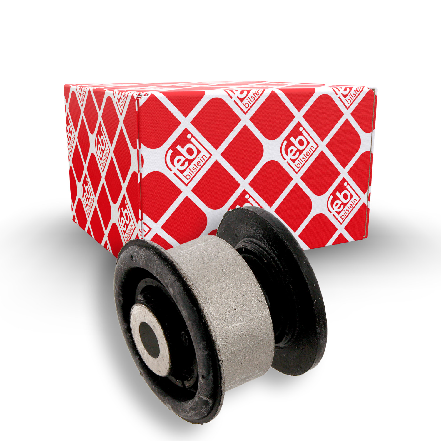 Lagerung, Lenker FEBI BILSTEIN 31344 f&uuml;r AUDI VW, Vorderachse links, hinten