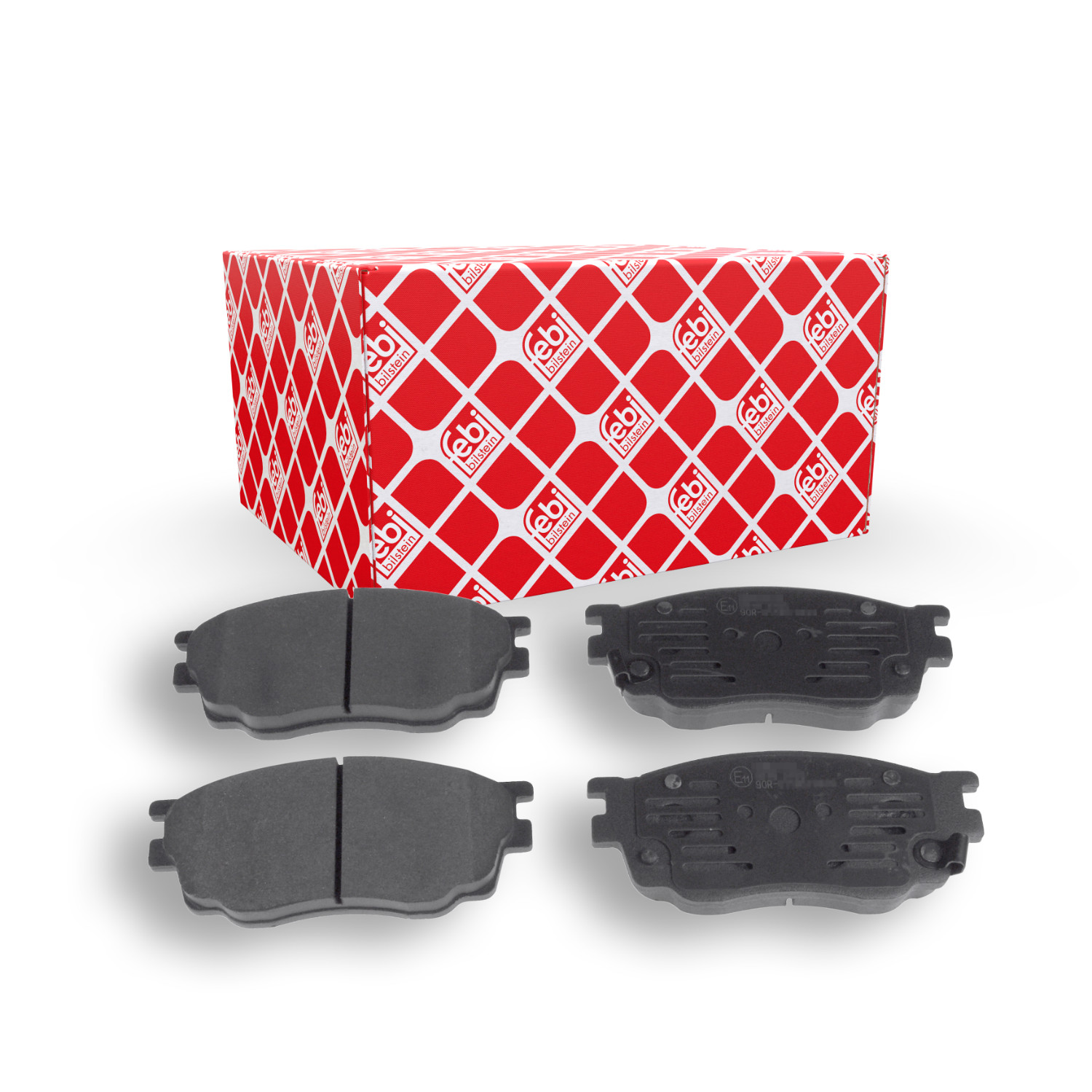 FEBI BILSTEIN Bremsbelagsatz, Scheibenbremse 116357 f&uuml;r MAZDA, Vorderachse