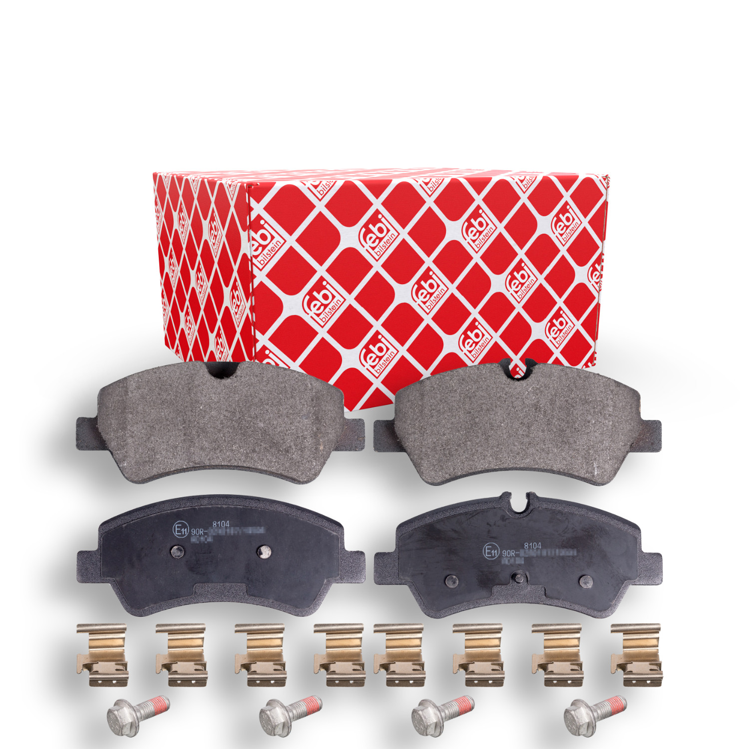 FEBI BILSTEIN Bremsbelagsatz, Scheibenbremse 16963 f&uuml;r FORD FORD MOTOR COMPANY