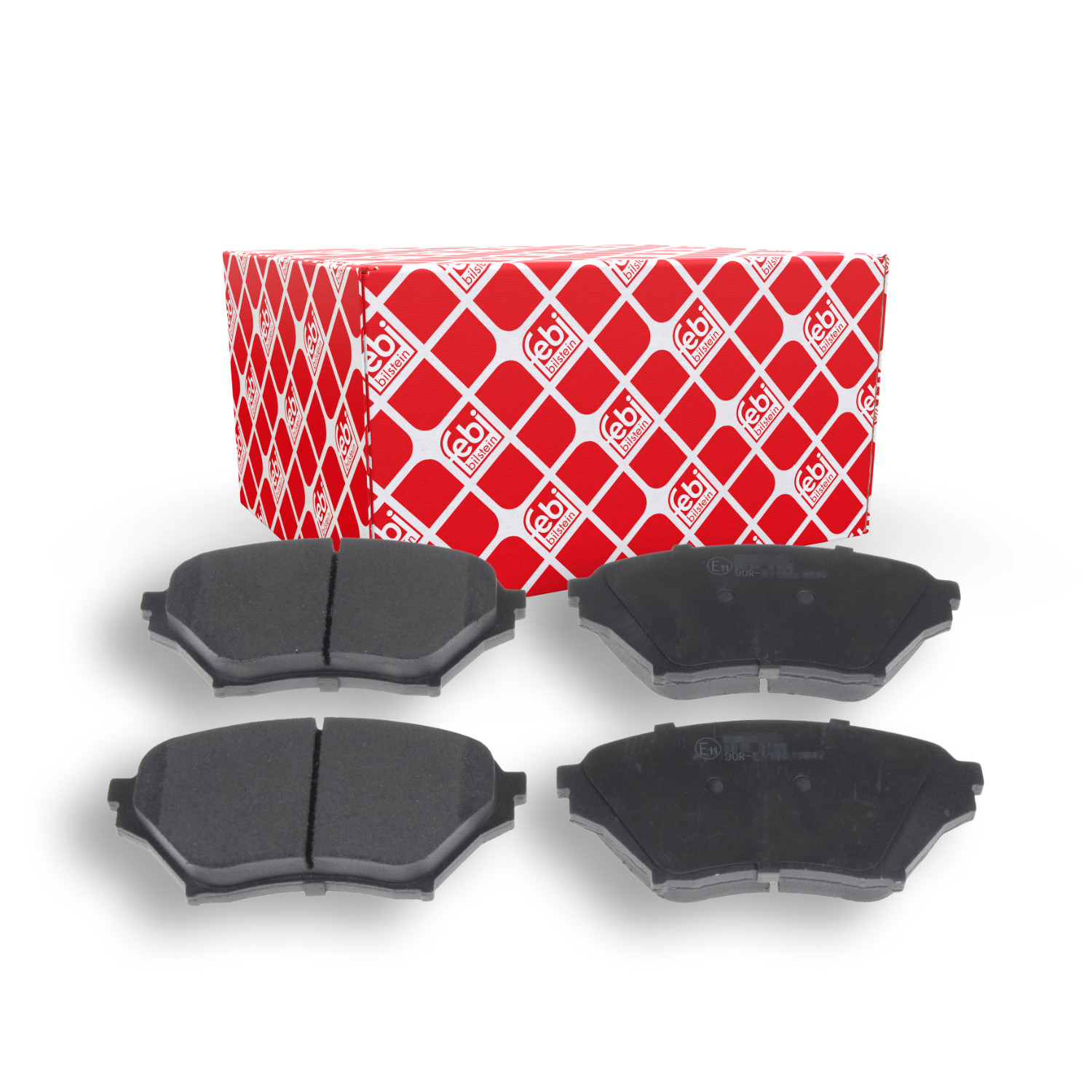 FEBI BILSTEIN Bremsbelagsatz, Scheibenbremse 116394 f&uuml;r MAZDA, Vorderachse