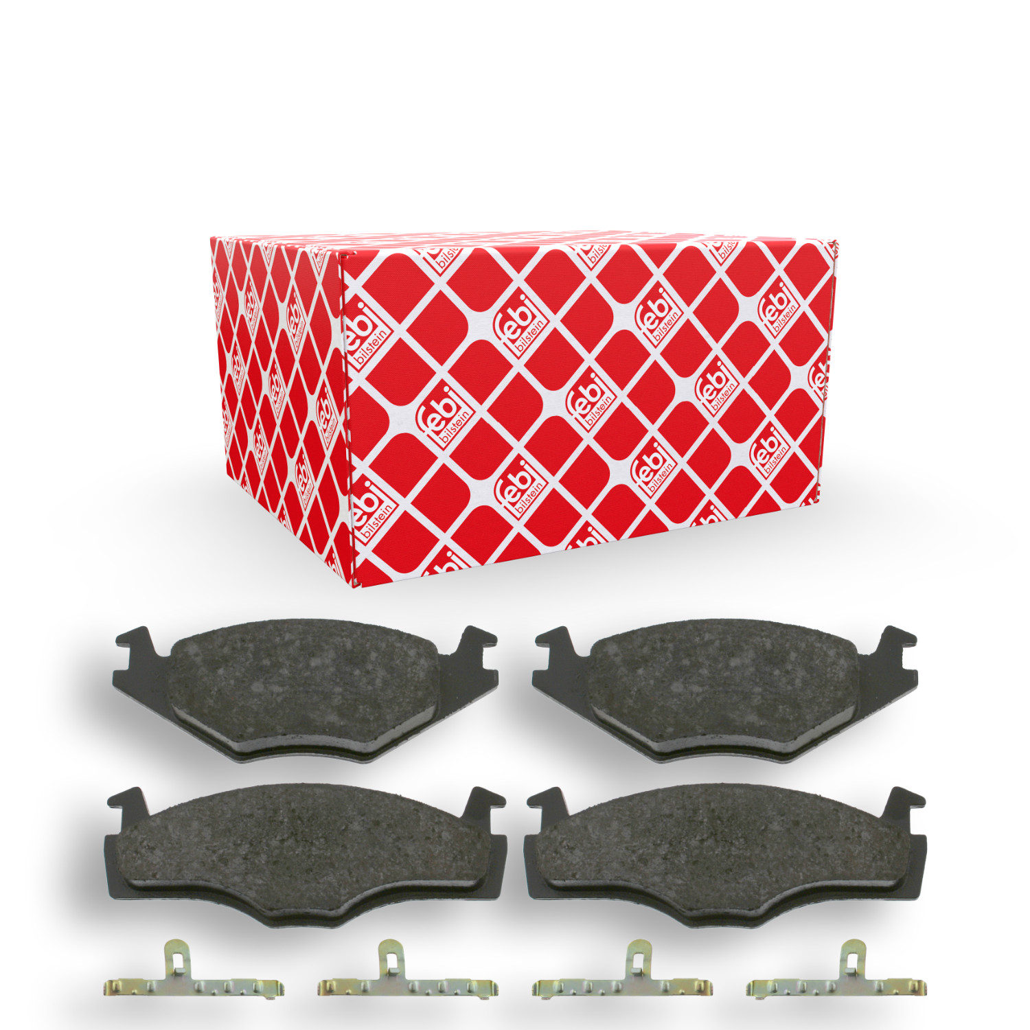 FEBI BILSTEIN Bremsbelagsatz, Scheibenbremse 16005 f&uuml;r SEAT VW, Vorderachse