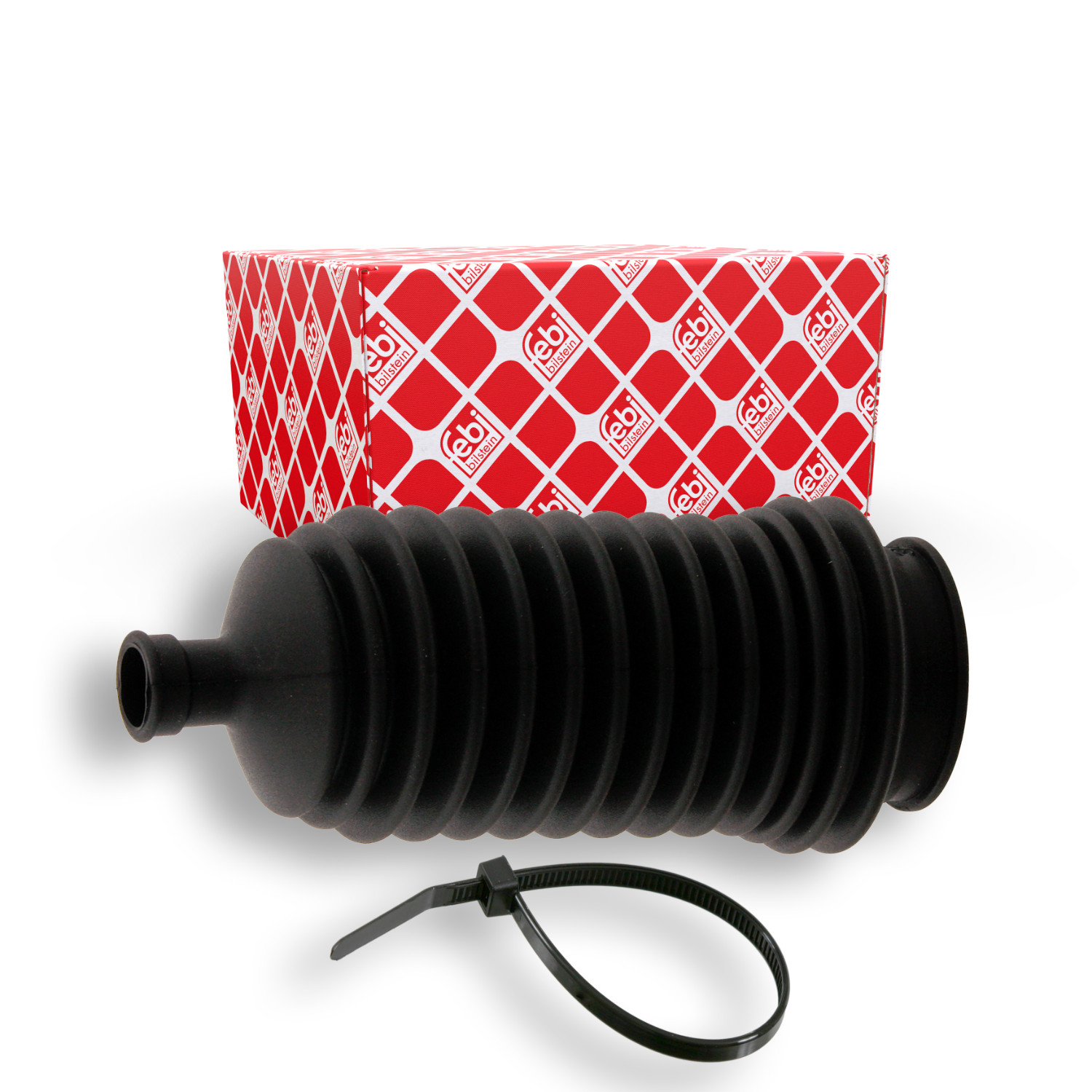 FEBI BILSTEIN Faltenbalgsatz, Lenkung 29650 f&uuml;r NISSAN OPEL RENAULT VAUXHALL