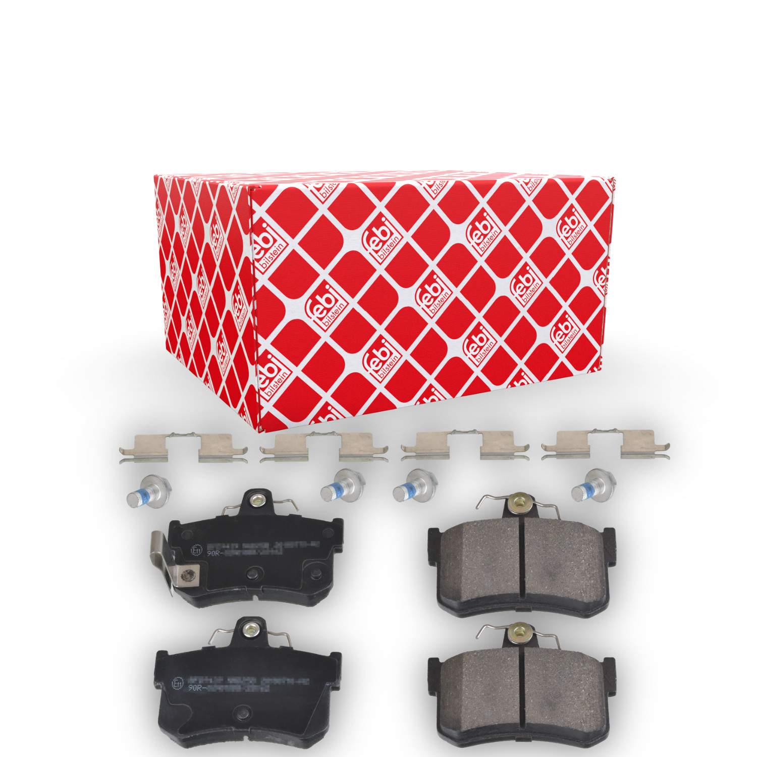 FEBI BILSTEIN Bremsbelagsatz, Scheibenbremse 170904 f&uuml;r MG ROVER, Hinterachse