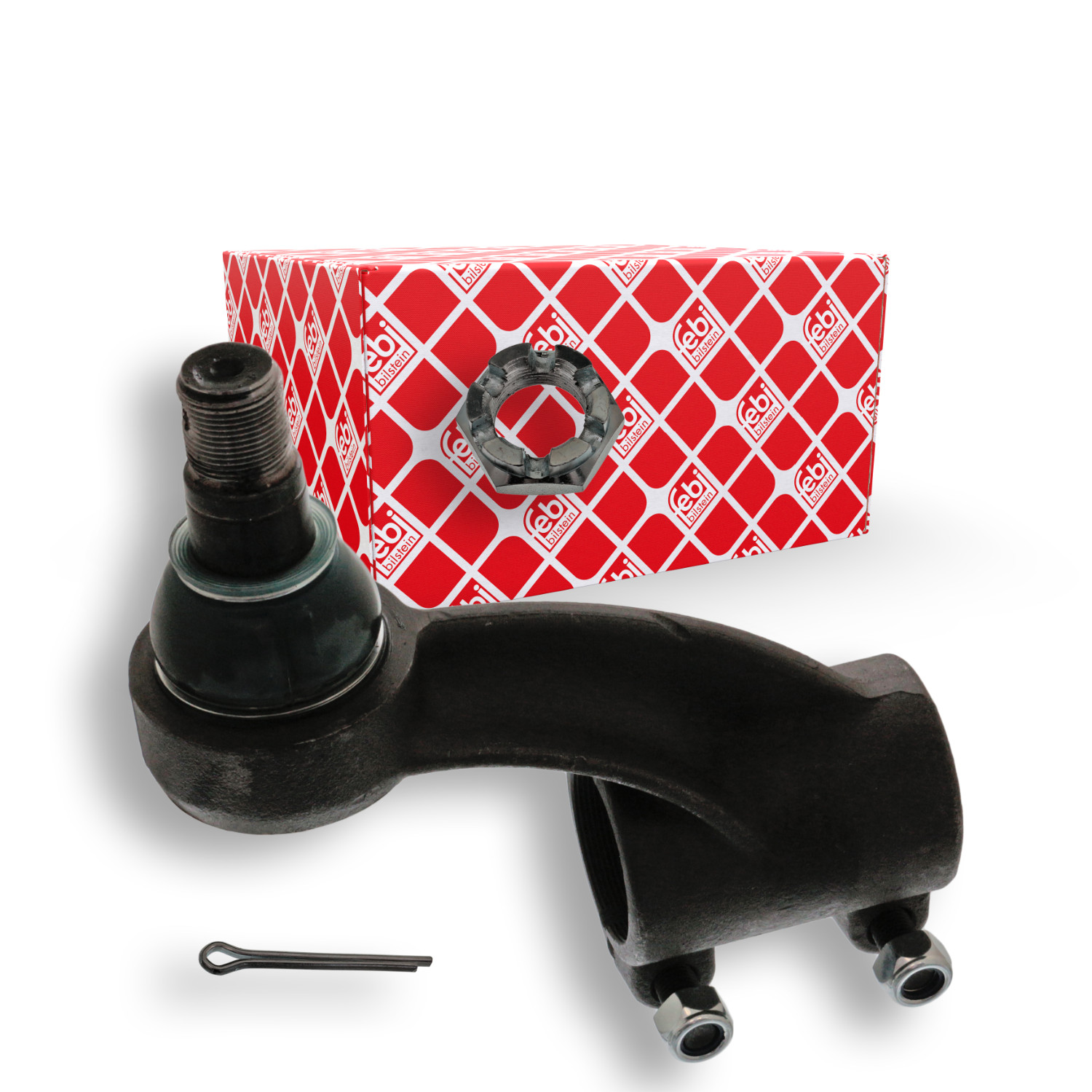 FEBI BILSTEIN Spurstangenkopf 18714 ProKit f&uuml;r RENAULT TRUCKS, Vorderachse links