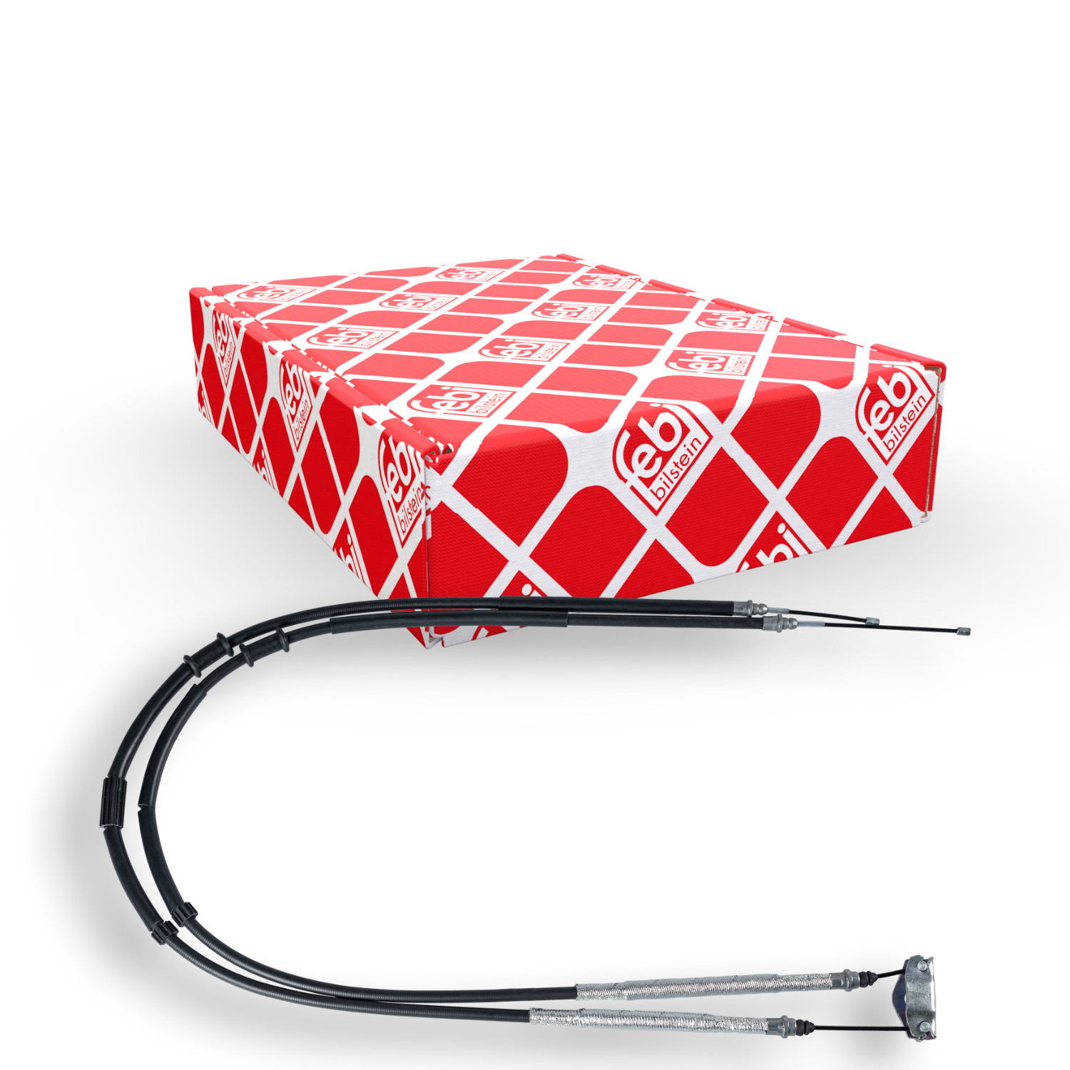 FEBI BILSTEIN Seilzug, Feststellbremse 106235 f&uuml;r OPEL VAUXHALL, hinten links