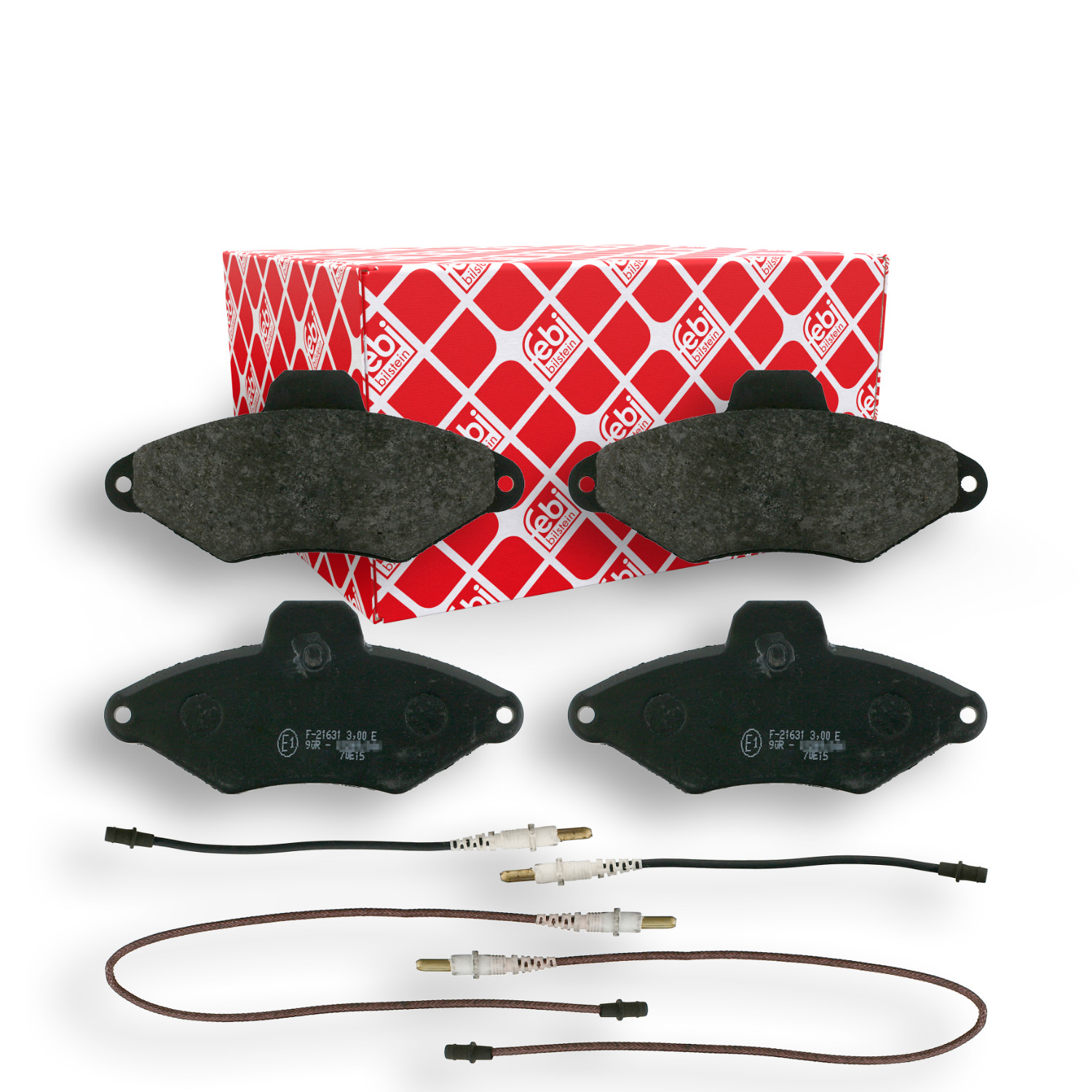 FEBI BILSTEIN Bremsbelagsatz, Scheibenbremse 16413 für CITROËN, Vorderachse