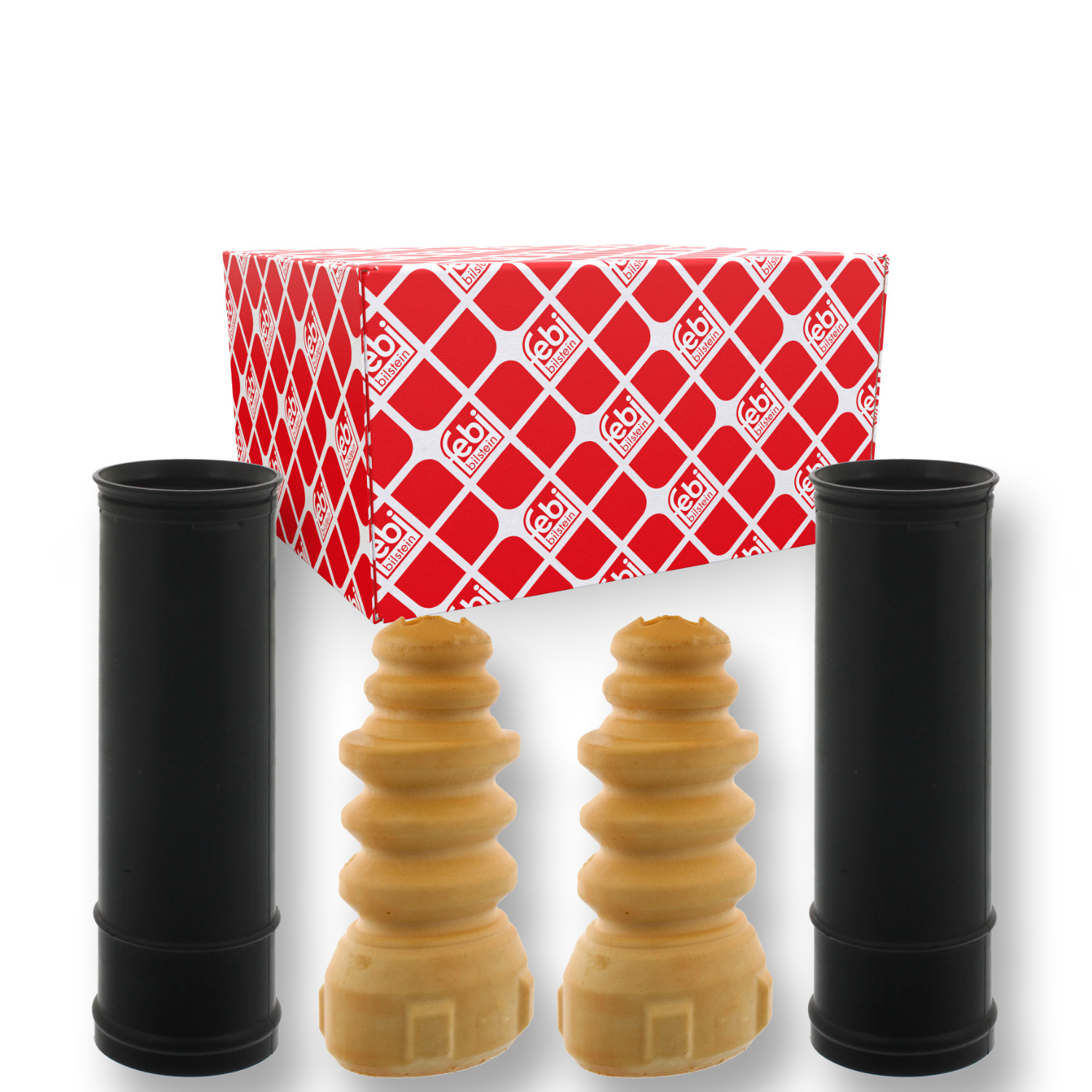 FEBI BILSTEIN Staubschutzsatz, Sto&szlig;d&auml;mpfer 106123 f&uuml;r VW, Hinterachse