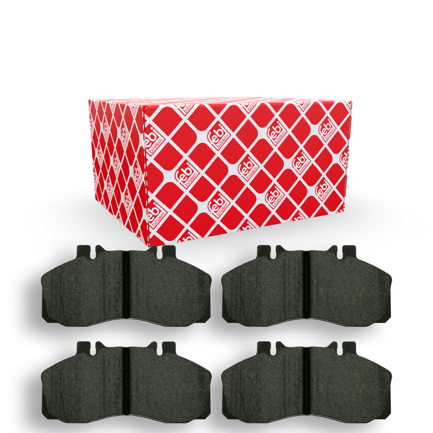 FEBI BILSTEIN Bremsbelagsatz, Scheibenbremse 16612 f&uuml;r IVECO RENAULT TRUCKS