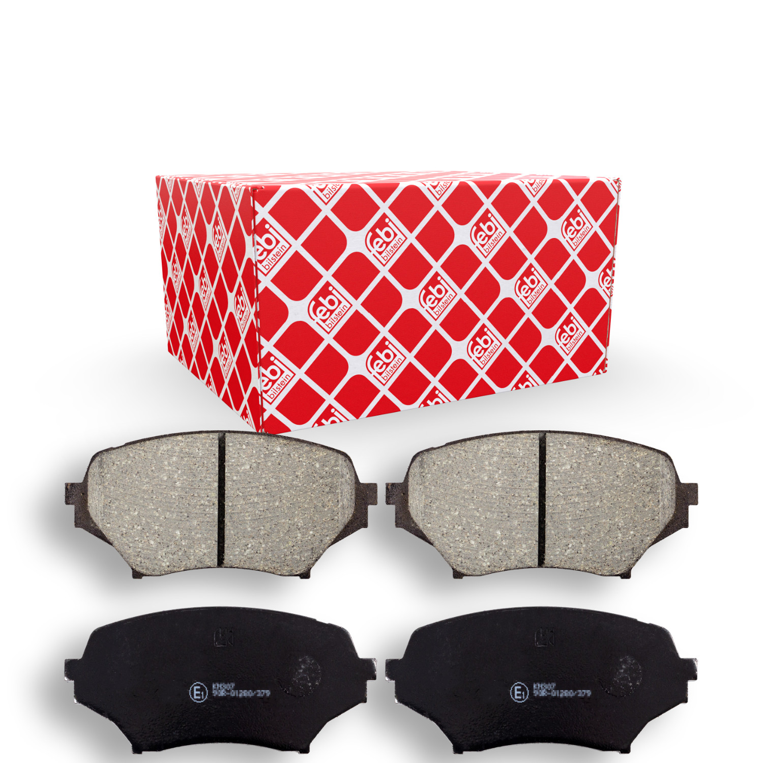 FEBI BILSTEIN Bremsbelagsatz, Scheibenbremse 170302 f&uuml;r MAZDA, Vorderachse