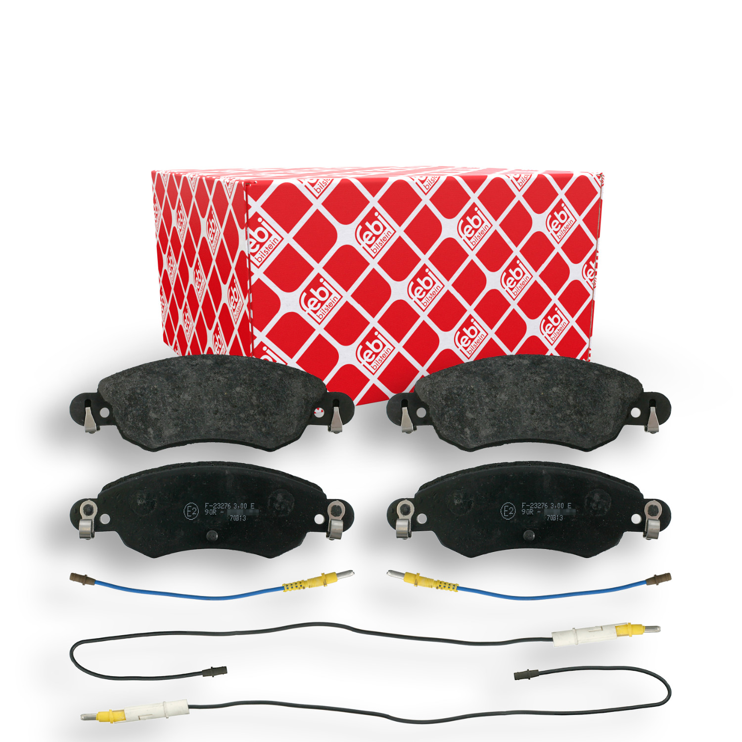 FEBI BILSTEIN Bremsbelagsatz, Scheibenbremse 16416 f&uuml;r CITRO&Euml;N, Vorderachse