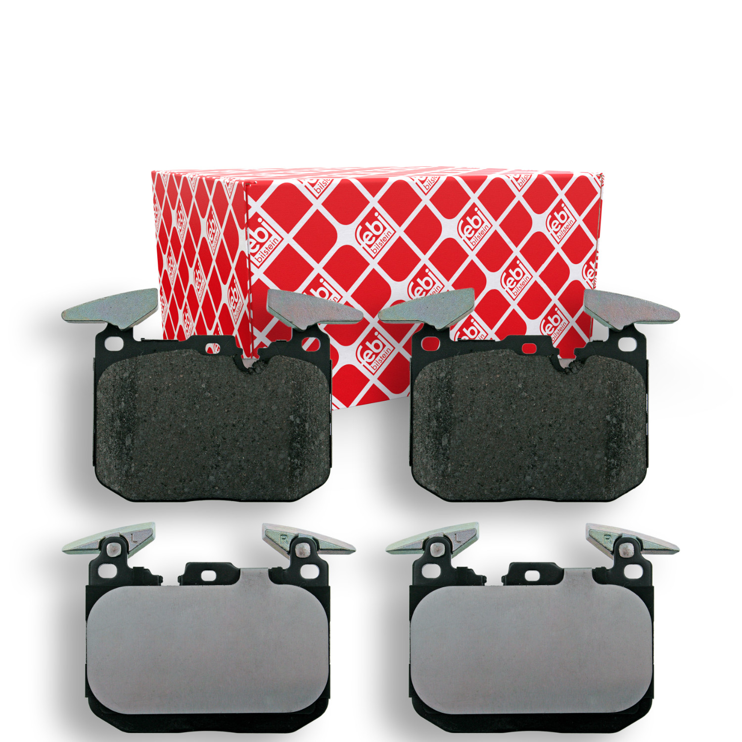 FEBI BILSTEIN Bremsbelagsatz, Scheibenbremse 16902 f&uuml;r BMW, Vorderachse