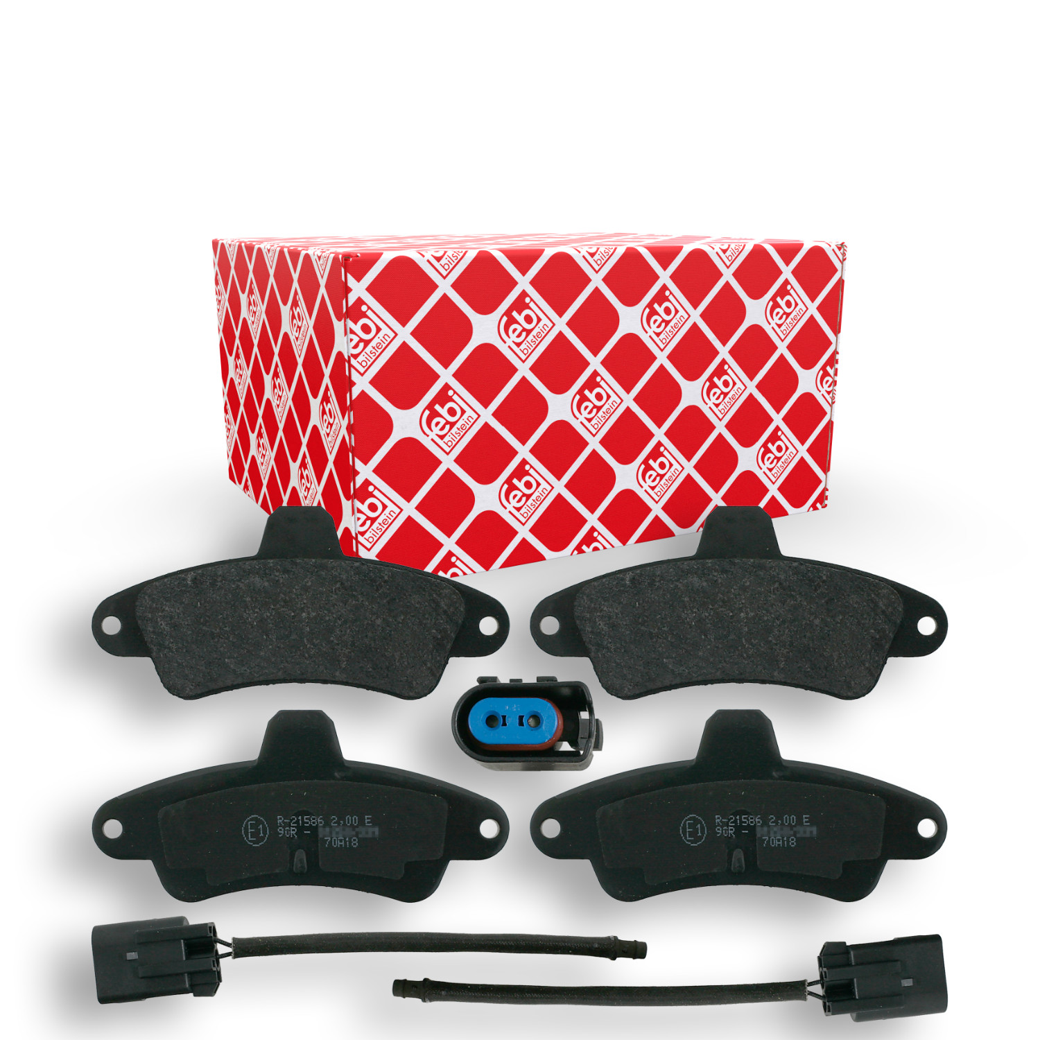 FEBI BILSTEIN Bremsbelagsatz, Scheibenbremse 16159 f&uuml;r FORD FORD USA