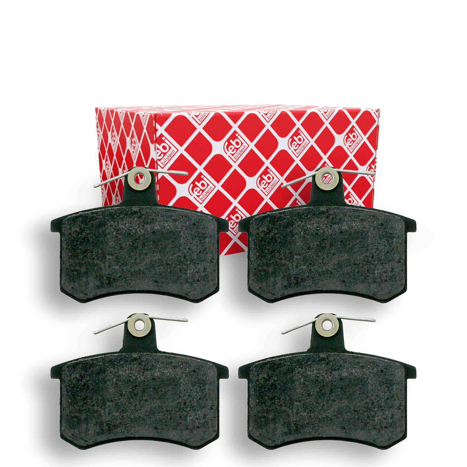 Bremsbelagsatz, Scheibenbremse FEBI BILSTEIN 16142 f&uuml;r AUDI, Hinterachse