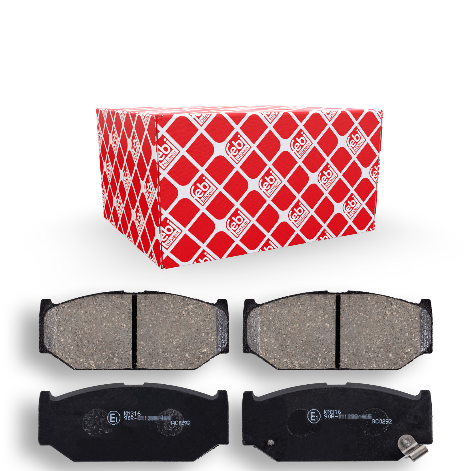 FEBI BILSTEIN Bremsbelagsatz, Scheibenbremse 170303 f&uuml;r SUZUKI, Vorderachse