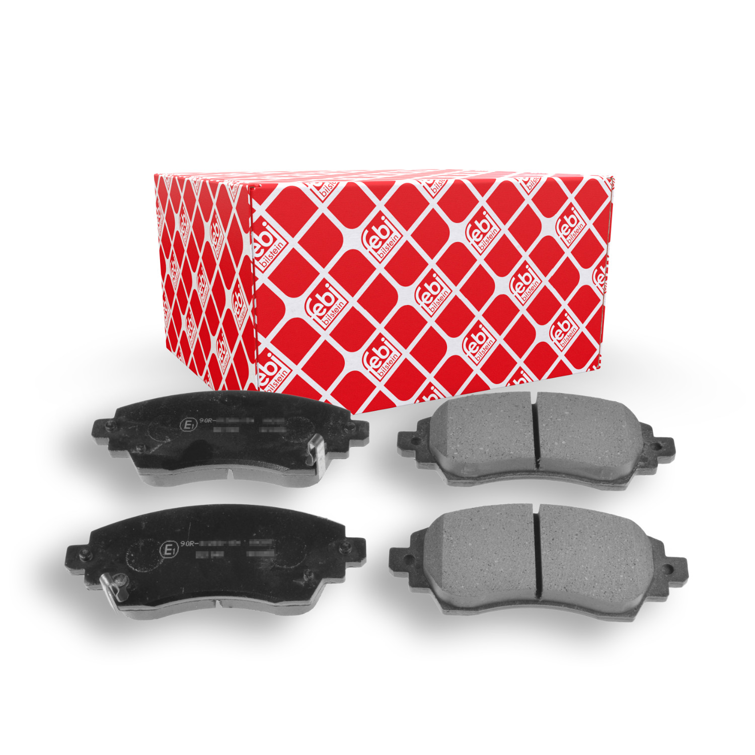 FEBI BILSTEIN Bremsbelagsatz, Scheibenbremse 170264 f&uuml;r TOYOTA, Vorderachse