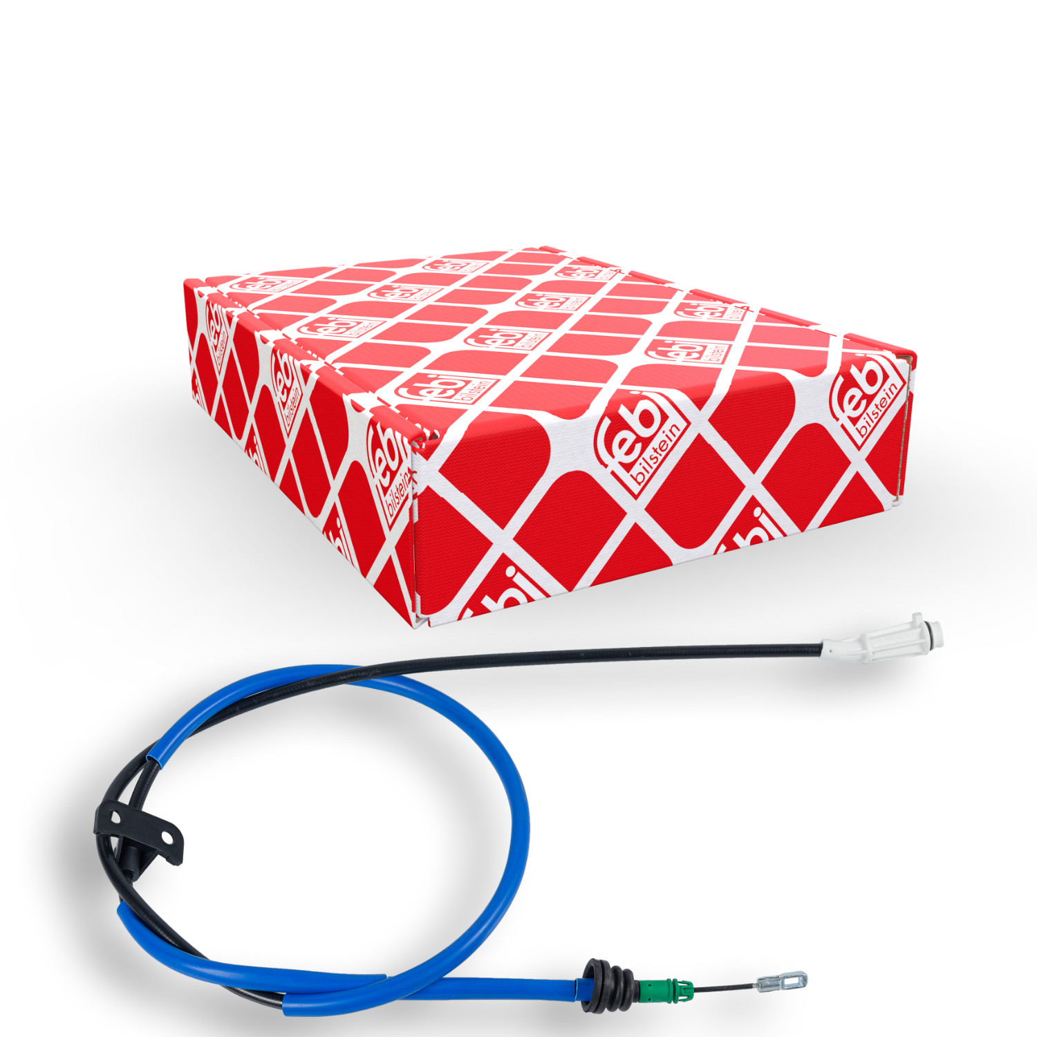 FEBI BILSTEIN Seilzug, Feststellbremse 108958 f&uuml;r VOLVO, hinten links