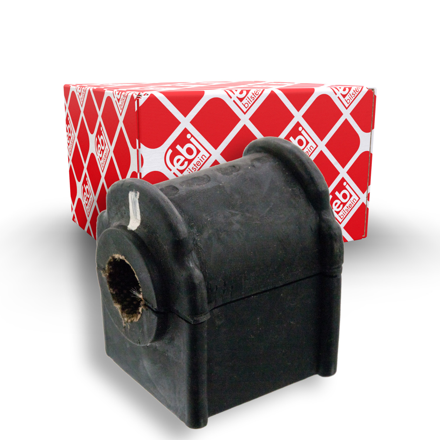 FEBI BILSTEIN Lagerung, Stabilisator 104475 f&uuml;r JAGUAR, Hinterachse links
