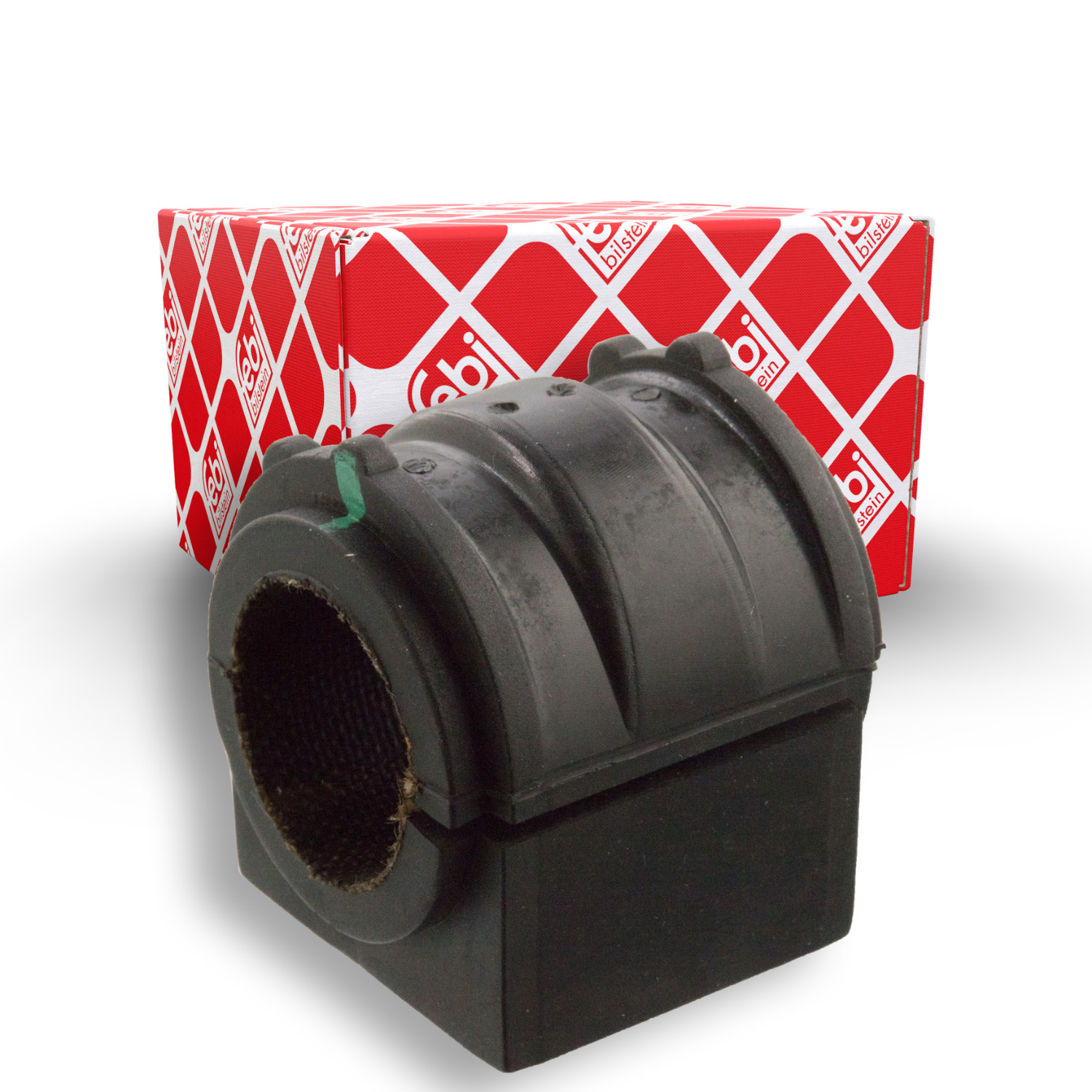 FEBI BILSTEIN Lagerung, Stabilisator 103928 f&uuml;r JAGUAR, Vorderachse links