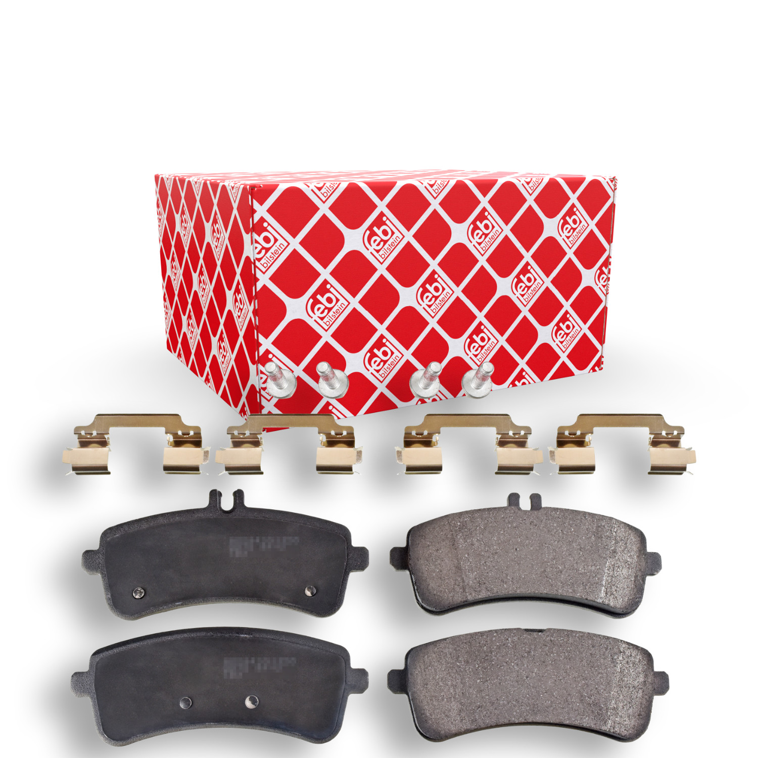 FEBI BILSTEIN Bremsbelagsatz, Scheibenbremse 16969 f&uuml;r MERCEDES-BENZ