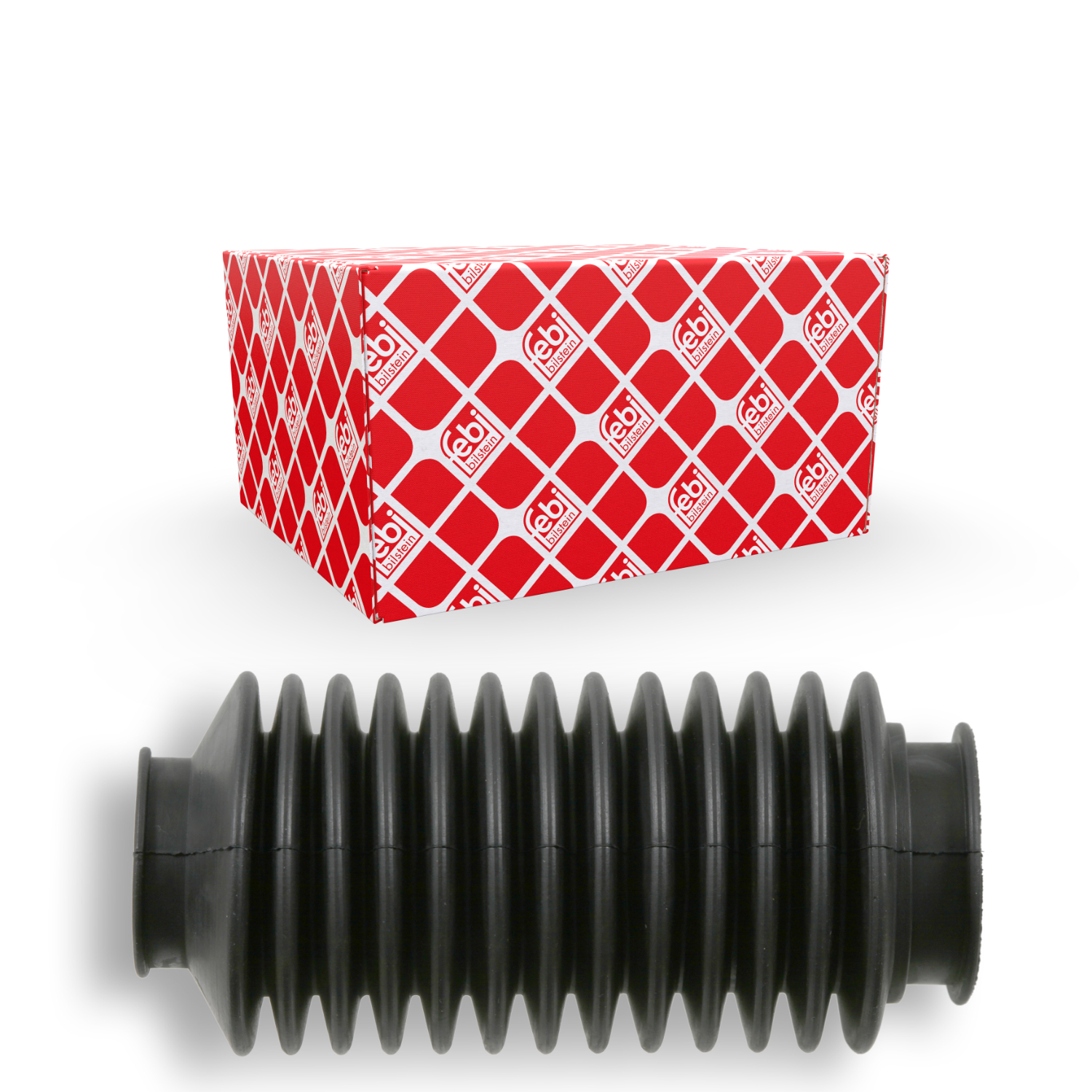 FEBI BILSTEIN Faltenbalg, Lenkung 02536 f&uuml;r PORSCHE VW, Vorderachse rechts