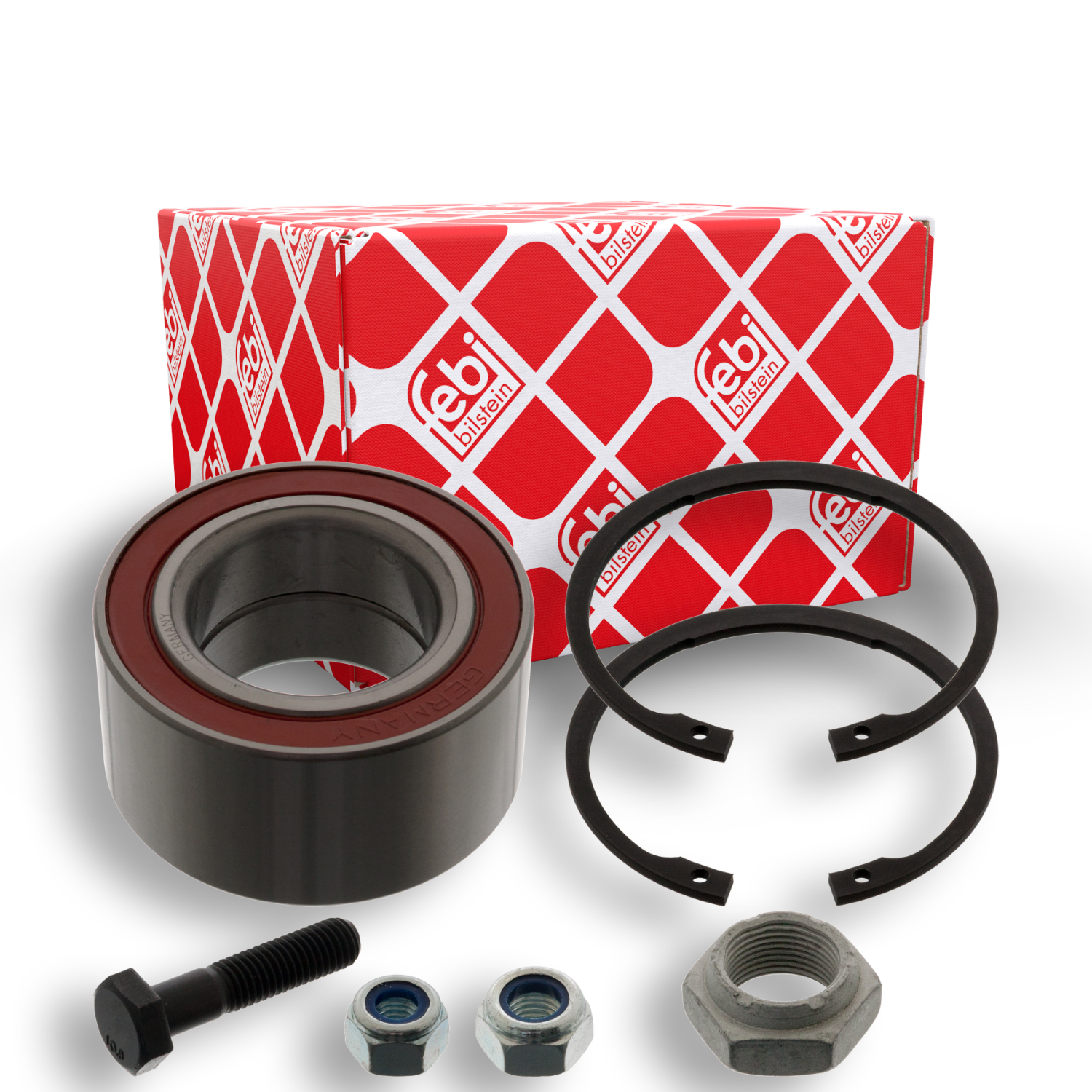 FEBI BILSTEIN Radlagersatz 03622 f&uuml;r AUDI, Vorderachse links, Vorderachse rechts