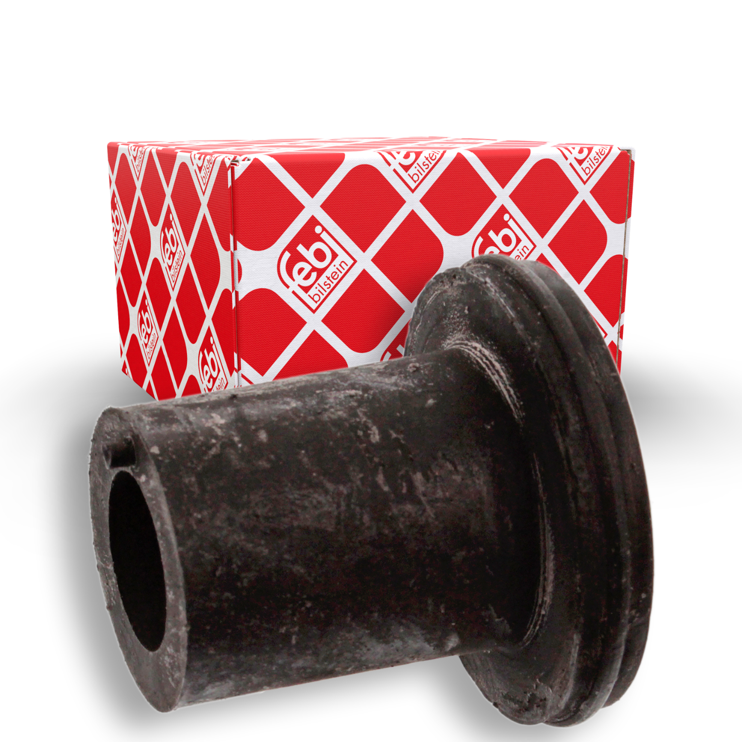 FEBI BILSTEIN Lagerbuchse, Blattfeder 41593 f&uuml;r HYUNDAI, Hinterachse links