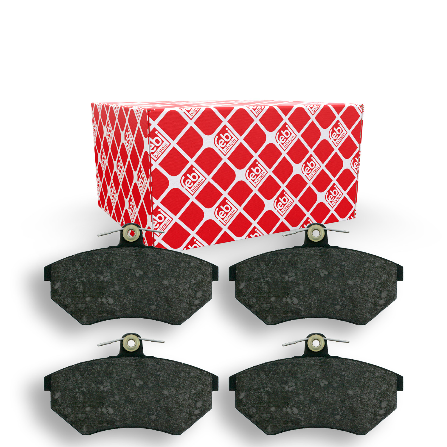 Bremsbelagsatz, Scheibenbremse FEBI BILSTEIN 16008 f&uuml;r SEAT VW, Vorderachse
