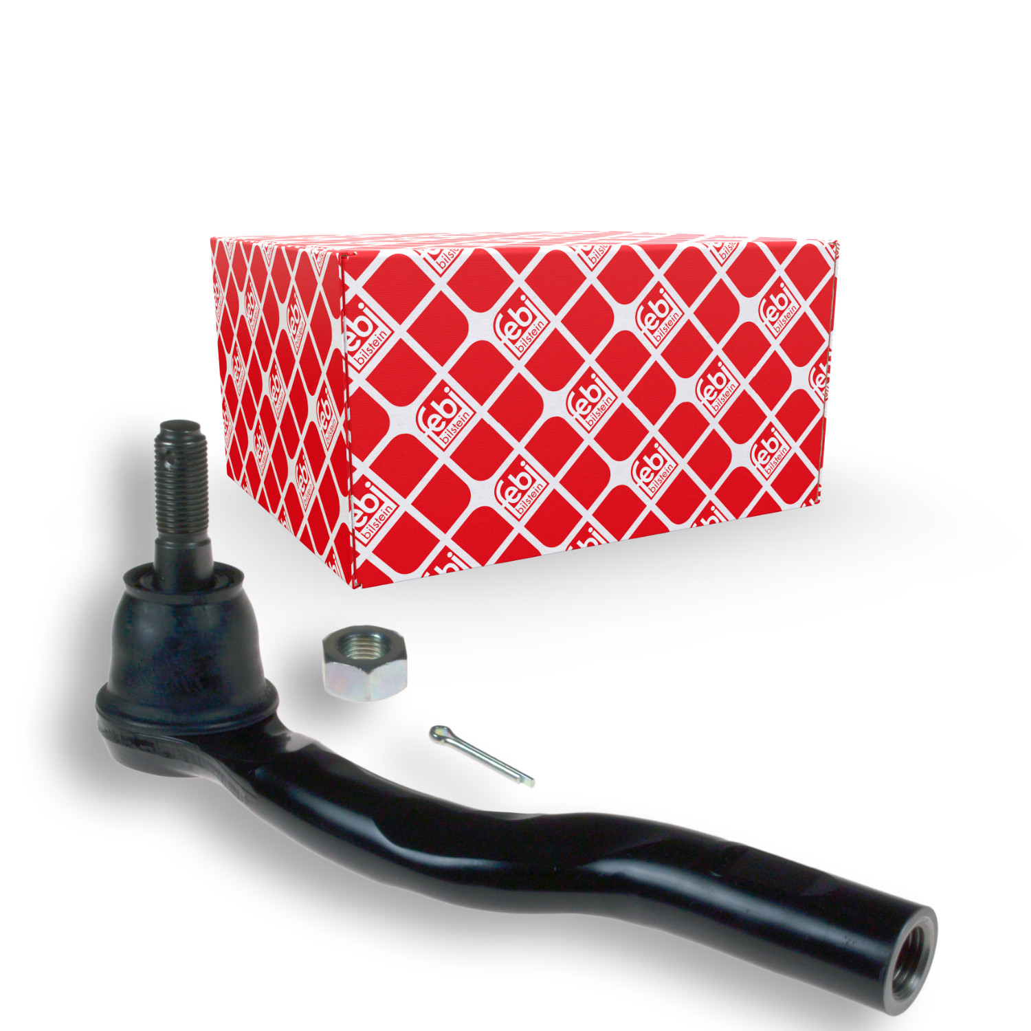 Spurstangenkopf FEBI BILSTEIN 48134 ProKit für MAZDA, Vorderachse rechts, außen