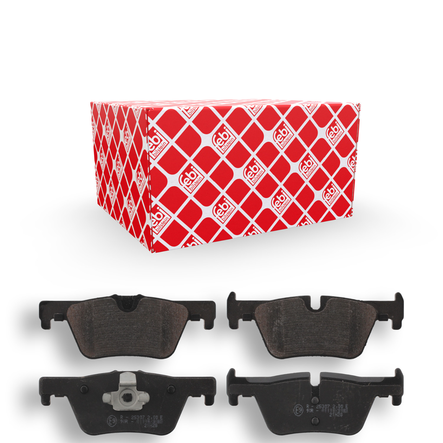 FEBI BILSTEIN Bremsbelagsatz, Scheibenbremse 16863 f&uuml;r BMW, Hinterachse