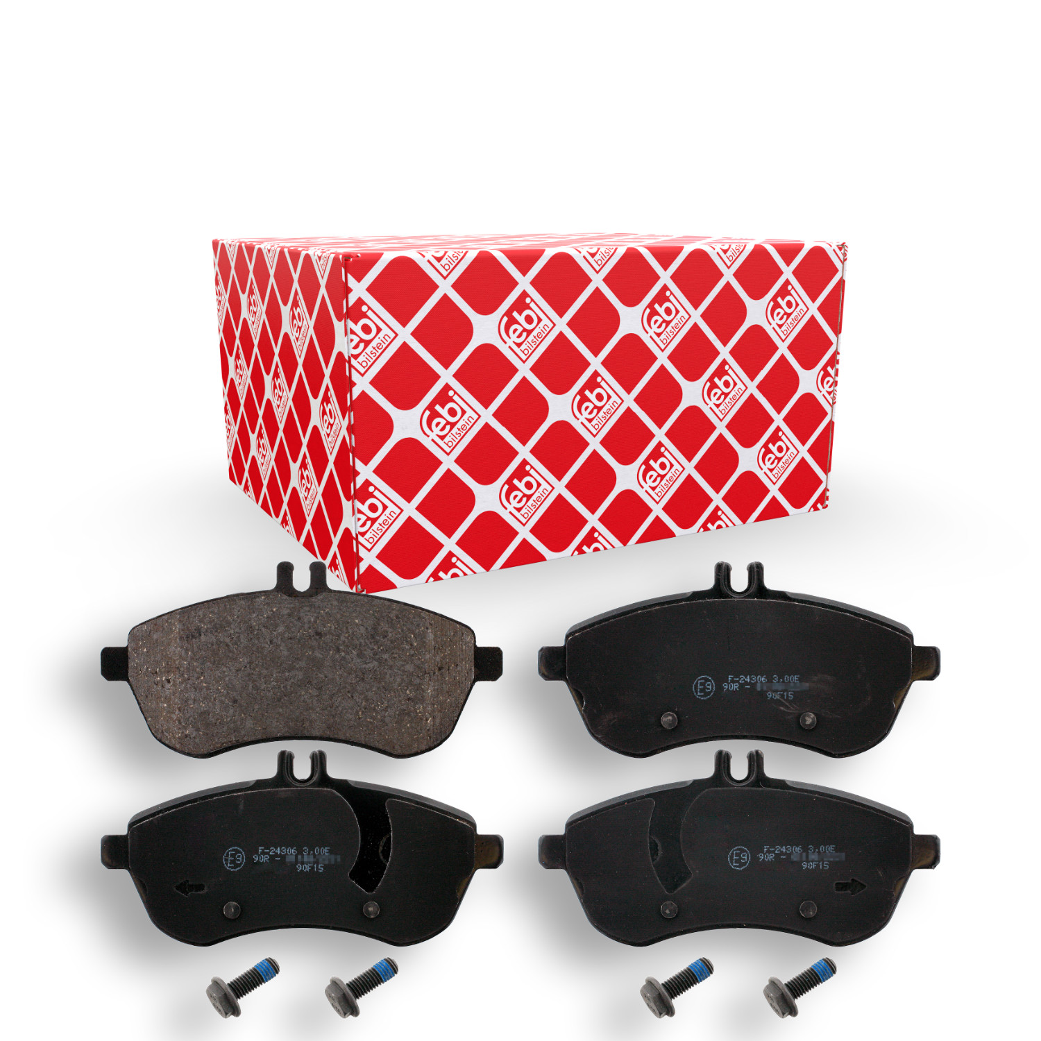 FEBI BILSTEIN Bremsbelagsatz, Scheibenbremse 16749 f&uuml;r MERCEDES-BENZ