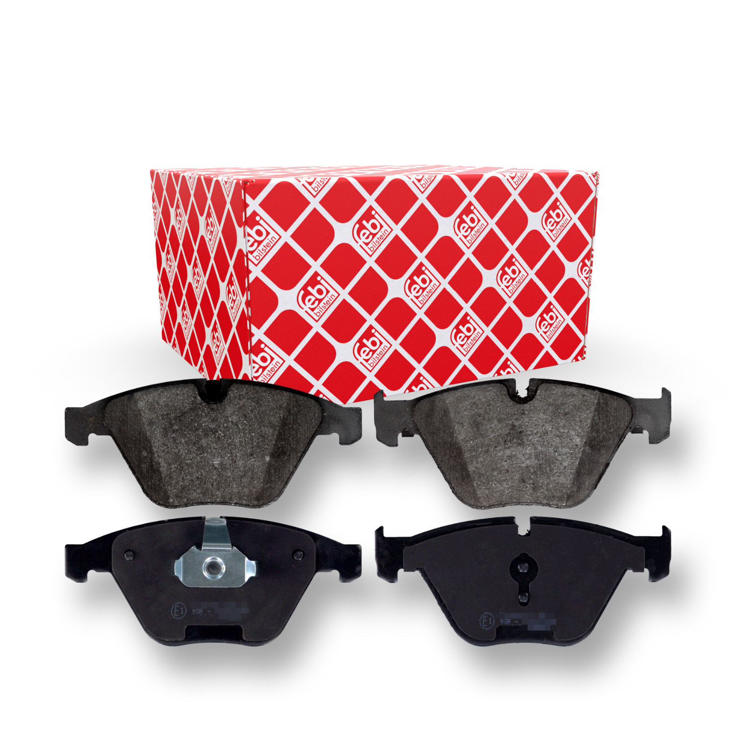 FEBI BILSTEIN Bremsbelagsatz, Scheibenbremse 116031 f&uuml;r BMW, Vorderachse