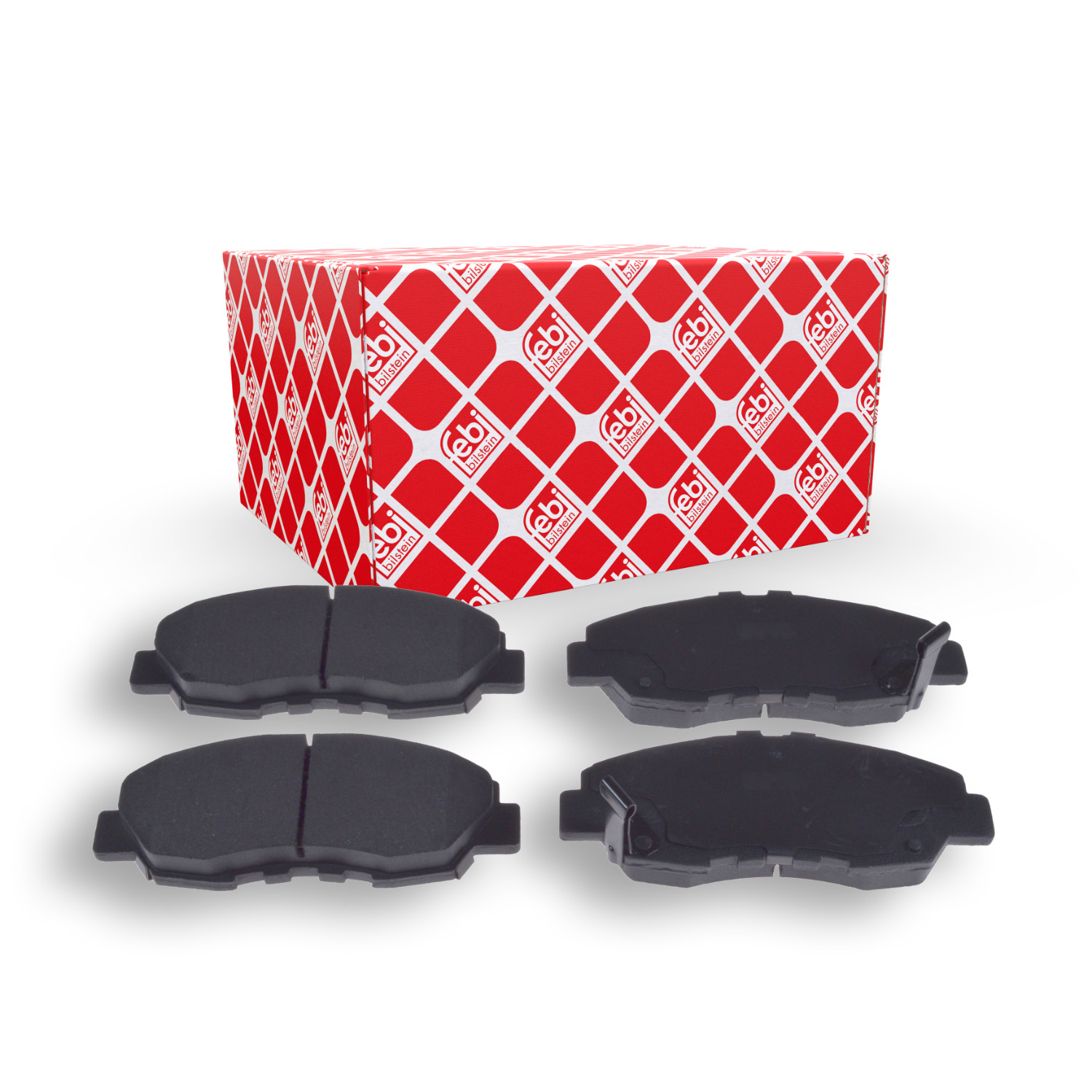 FEBI BILSTEIN Bremsbelagsatz, Scheibenbremse 116408 f&uuml;r HONDA, Vorderachse