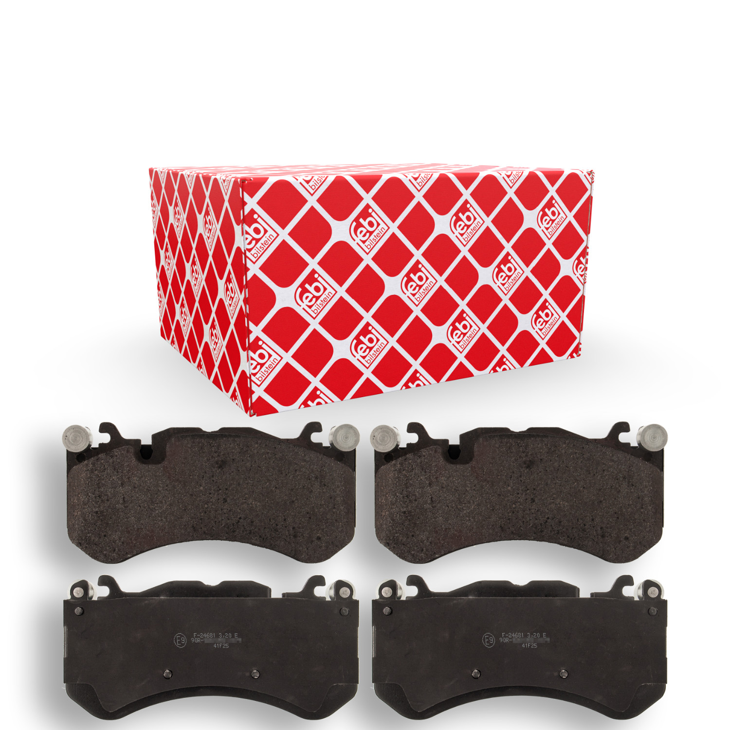 Bremsbelagsatz, Scheibenbremse FEBI BILSTEIN 116141 f&uuml;r MERCEDES-BENZ