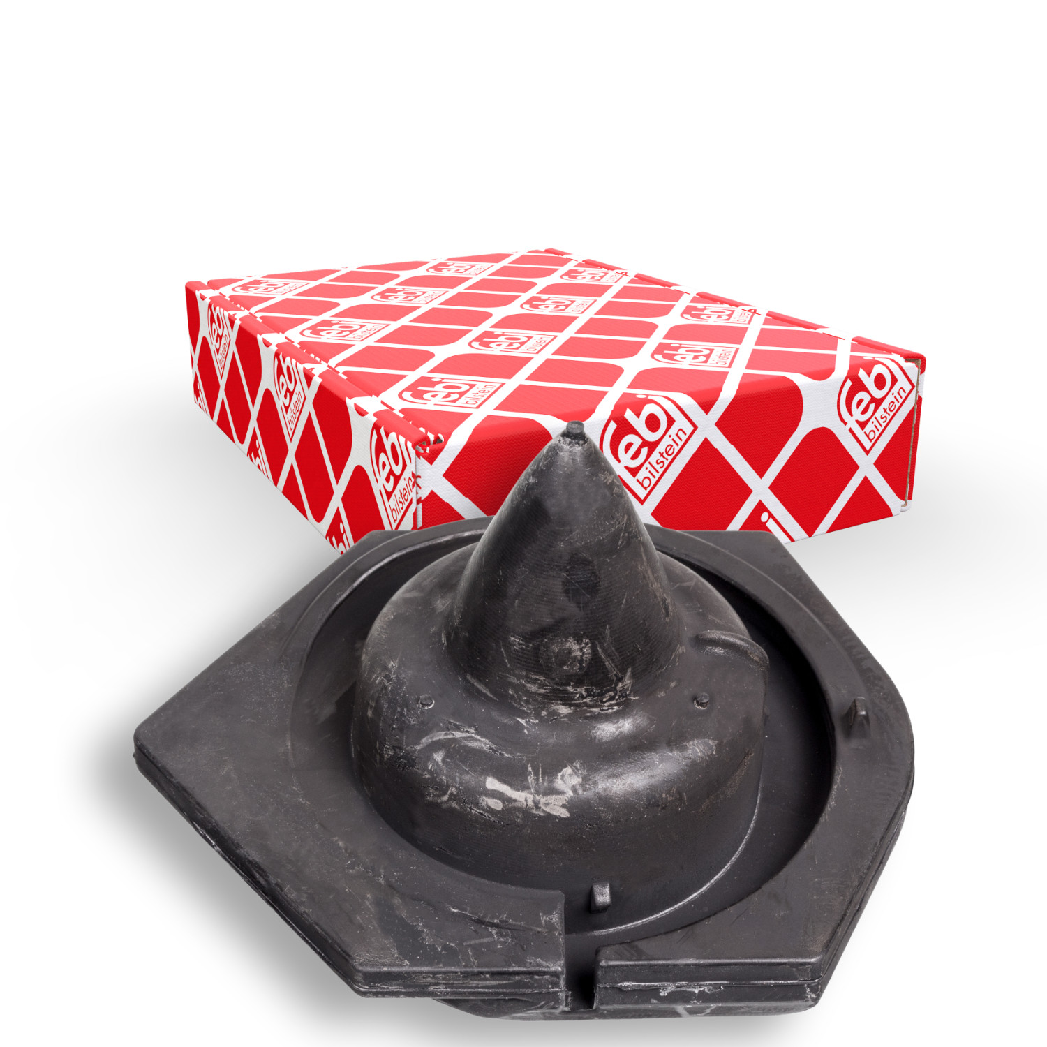 Federteller FEBI BILSTEIN 103502 für RENAULT, Hinterachse, unten