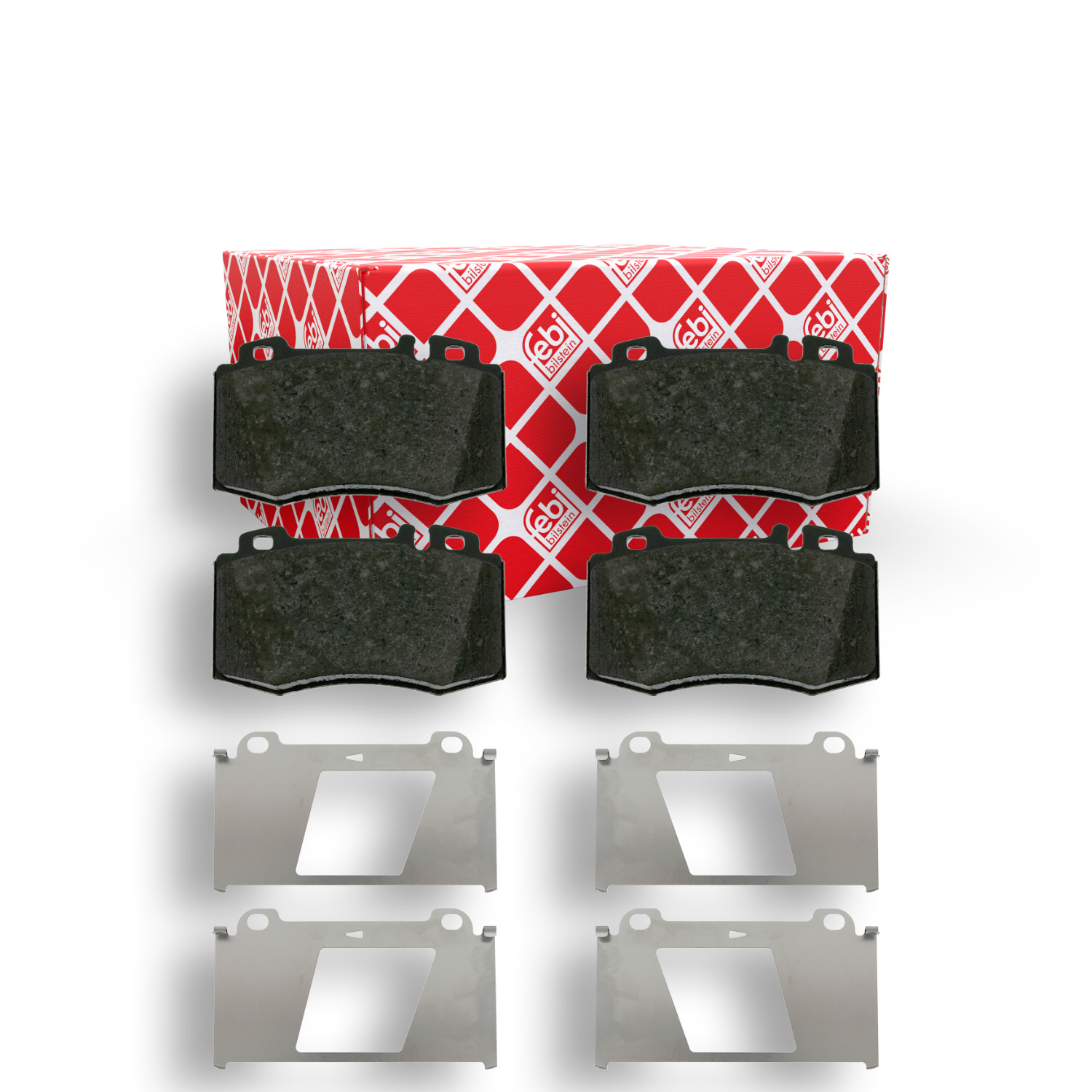 FEBI BILSTEIN Bremsbelagsatz, Scheibenbremse 16481 f&uuml;r MERCEDES-BENZ