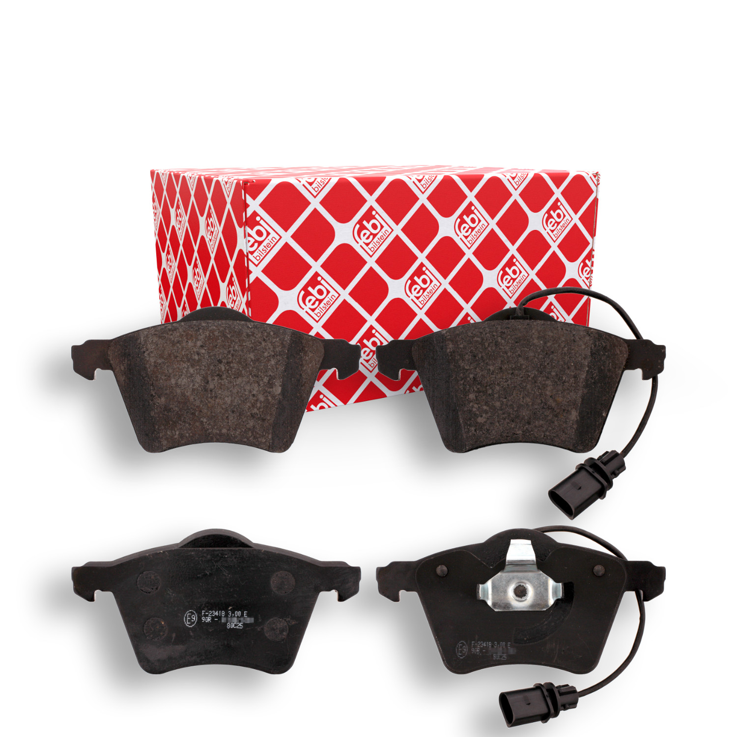 FEBI BILSTEIN Bremsbelagsatz, Scheibenbremse 16640 f&uuml;r VW, Vorderachse