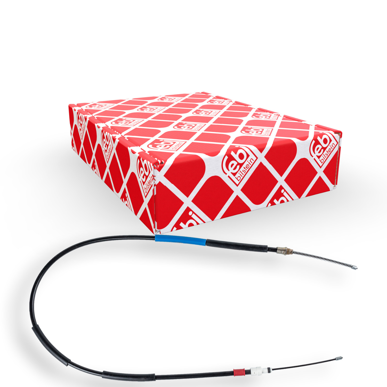 FEBI BILSTEIN Seilzug, Feststellbremse 17905 f&uuml;r PEUGEOT, hinten links