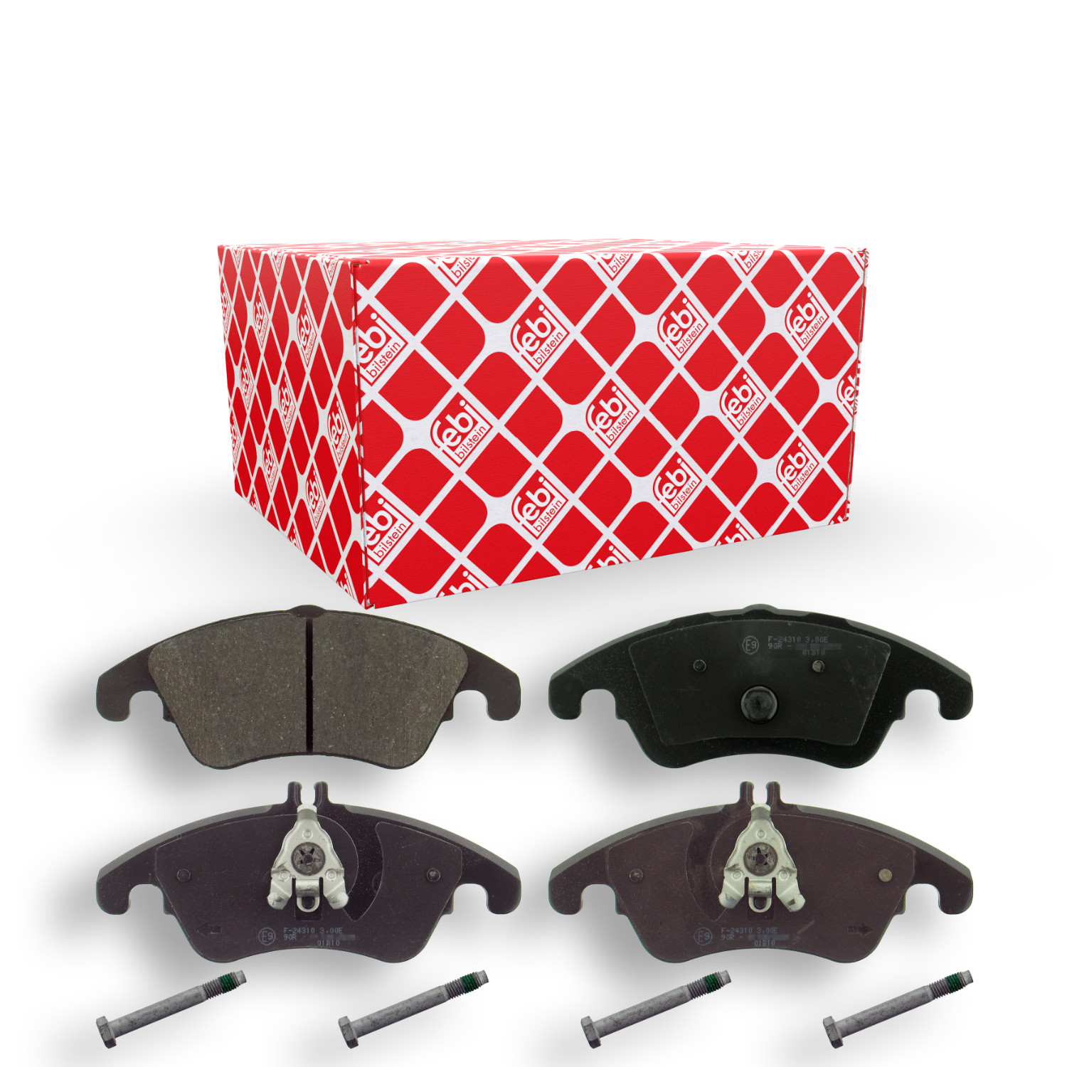 FEBI BILSTEIN Bremsbelagsatz, Scheibenbremse 16777 f&uuml;r MERCEDES-BENZ
