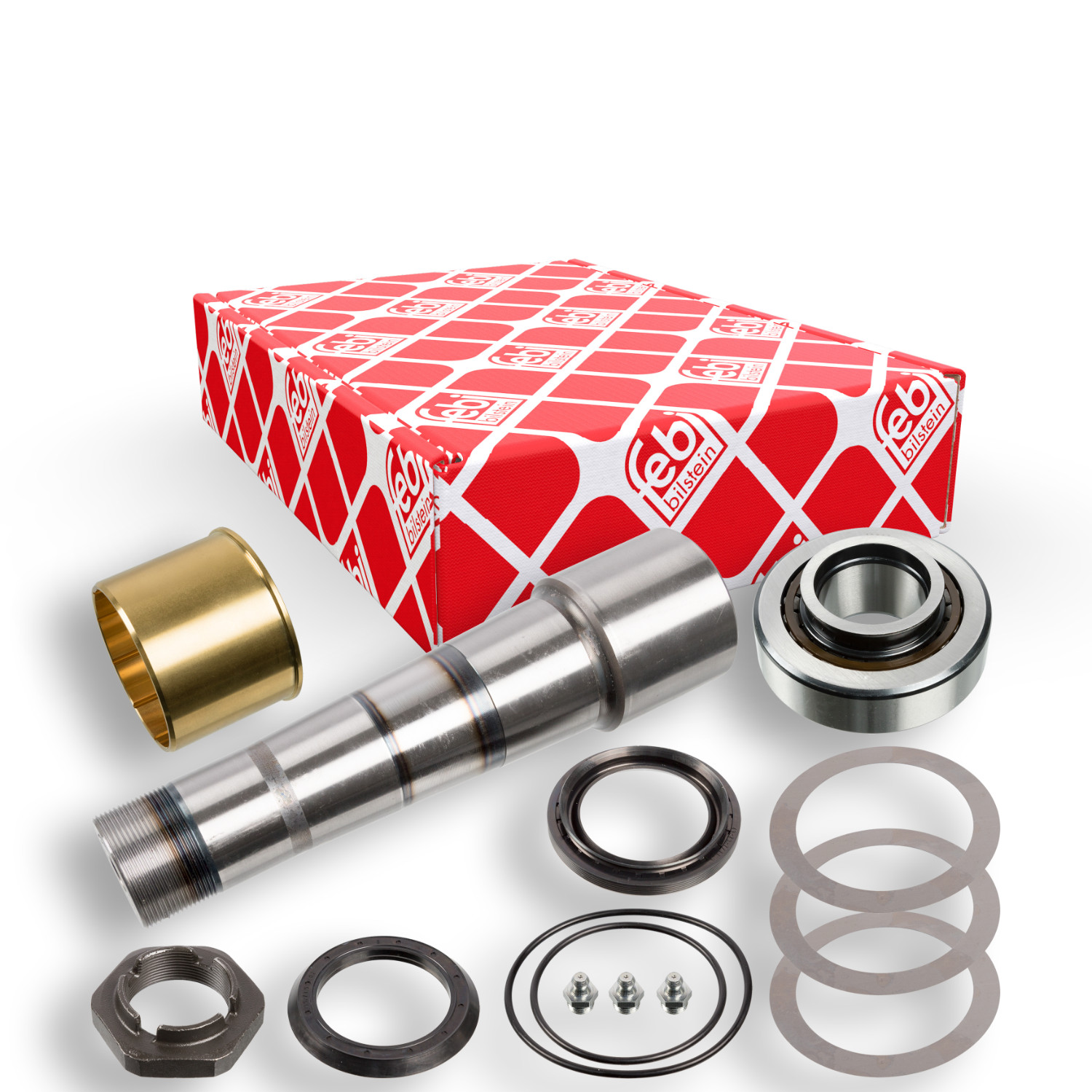 FEBI BILSTEIN Reparatursatz, Achsschenkelbolzen 104538 f&uuml;r RENAULT TRUCKS